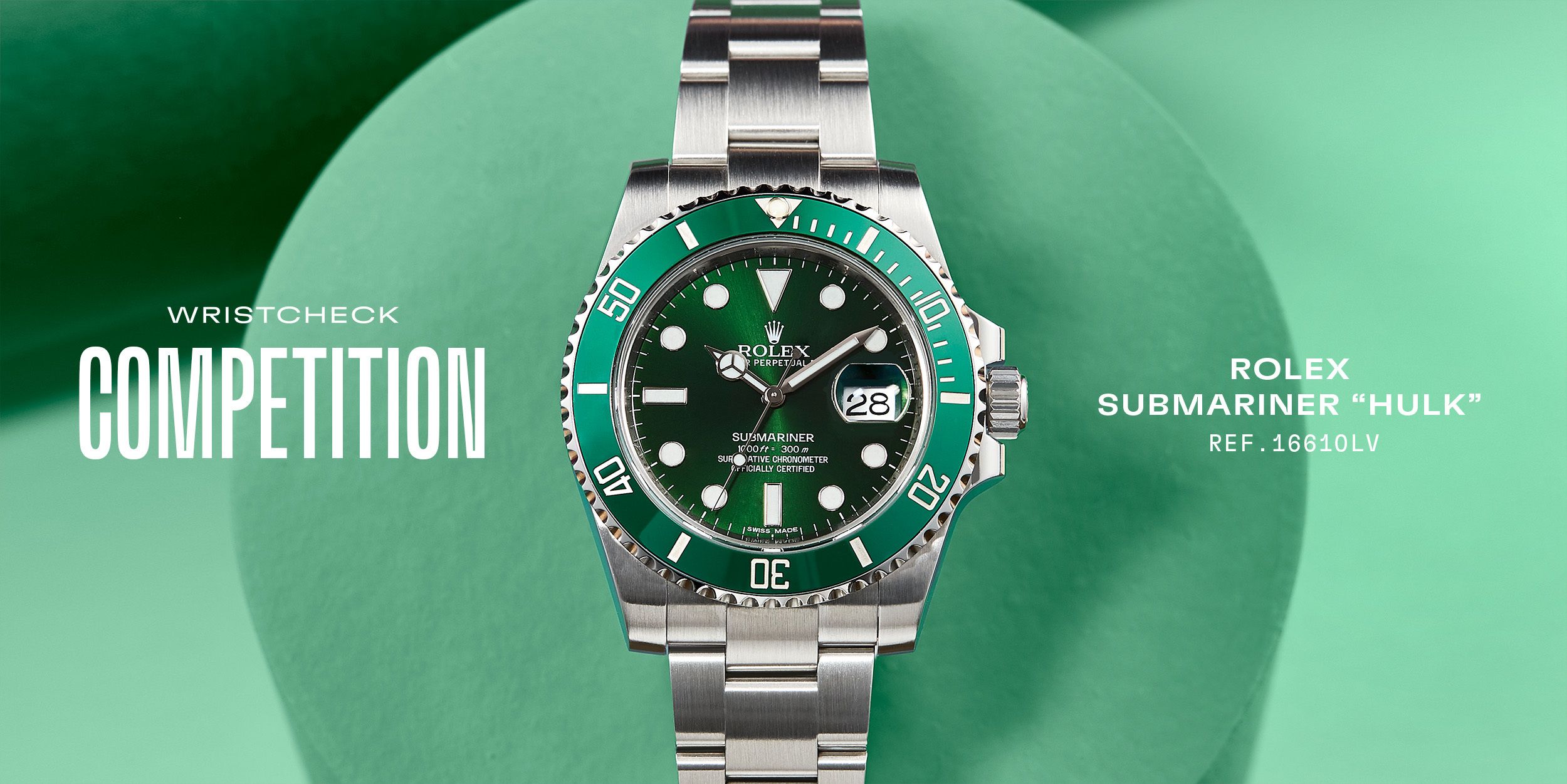 Rolex Submariner Hulk 116610LV – HODINKEE Shop