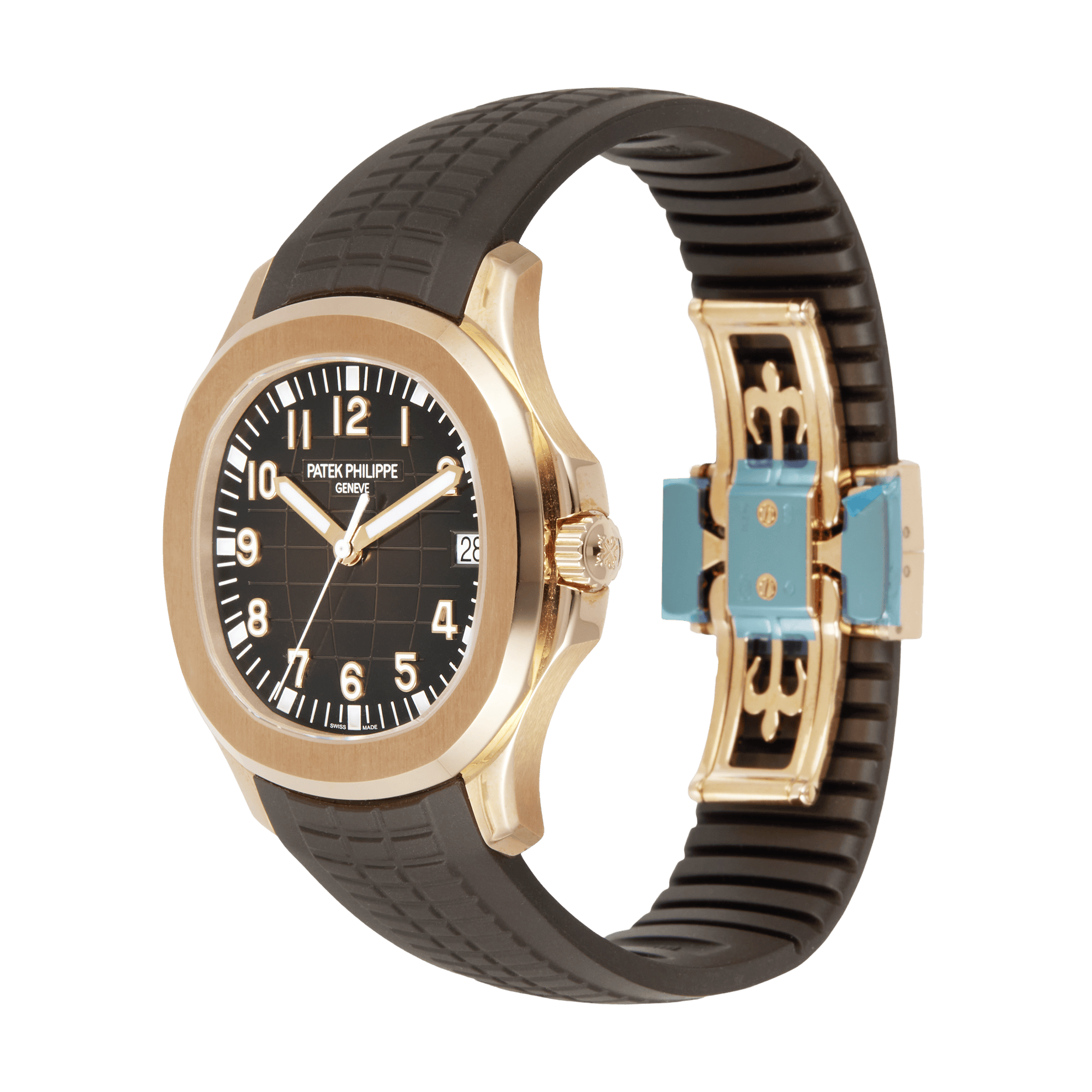 Patek Philippe Aquanaut Rose Gold Brown Dial 40mm 5167R 001 Wristcheck