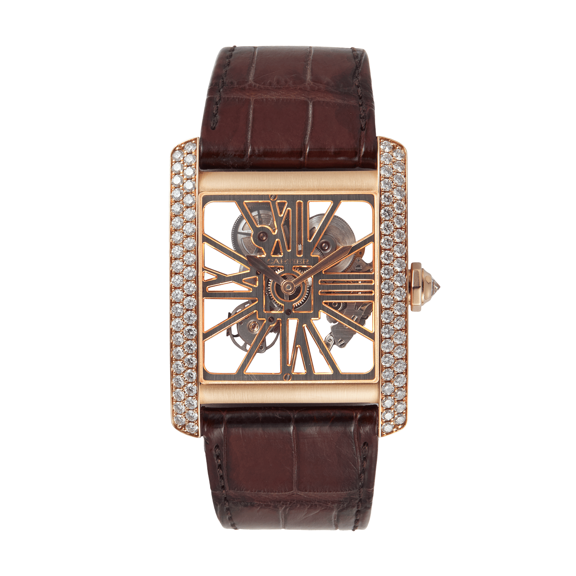 Cartier tank deals mc skeleton