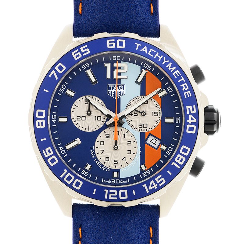 Formula 1 Chronograph Steel Blue Dial 43mm Product Image