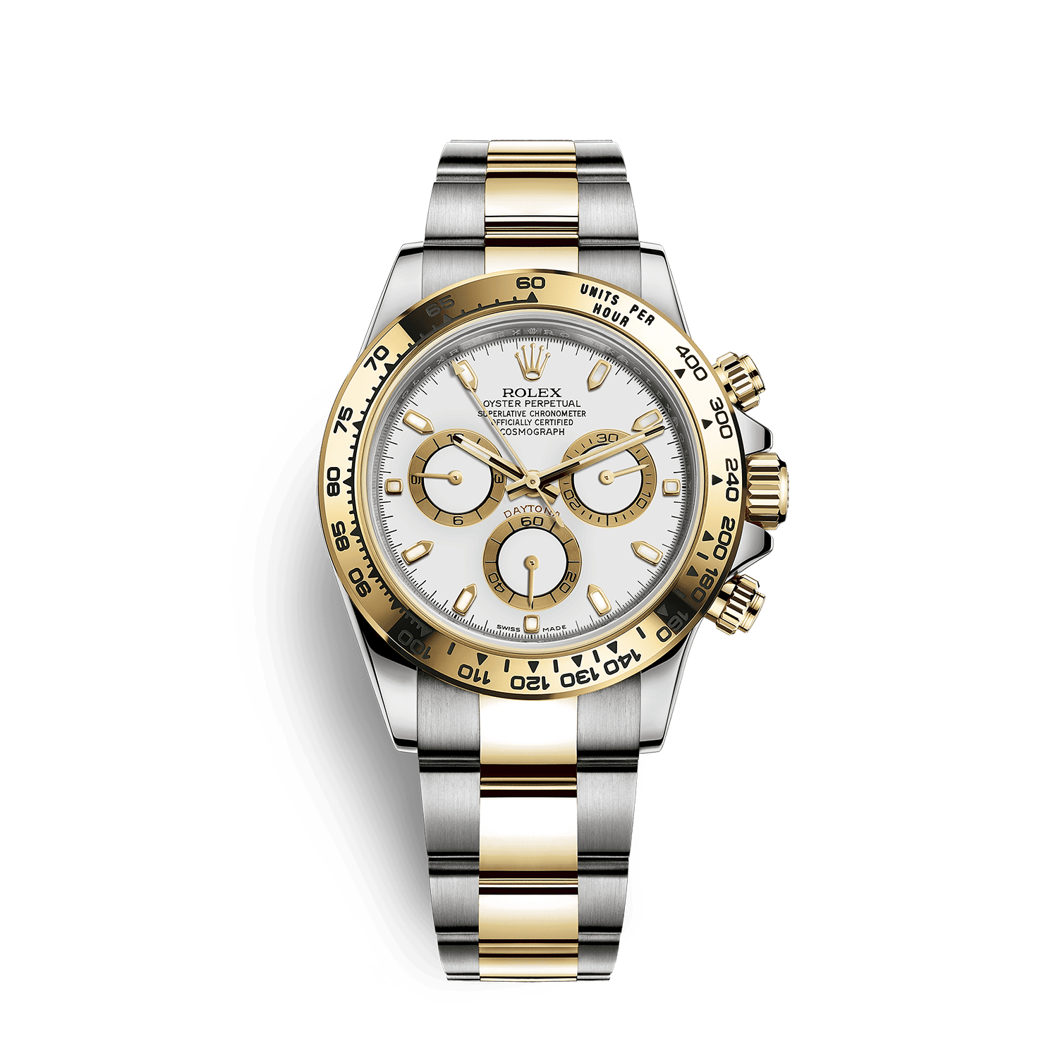 Rolex Daytona Yellow Gold White Dial 40mm 116503-0001 - Make an
