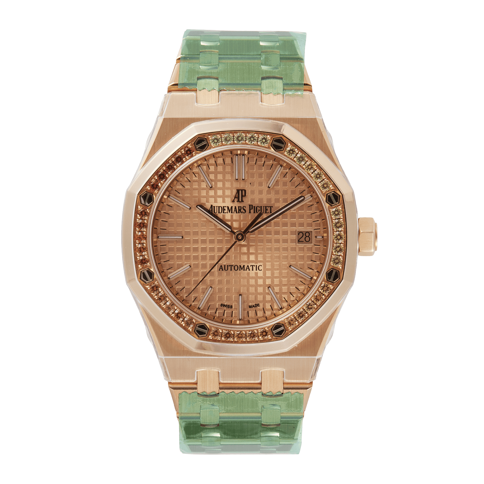 Royal Oak Selfwinding Rose Gold Diamond Pink Dial 37mm Product Image