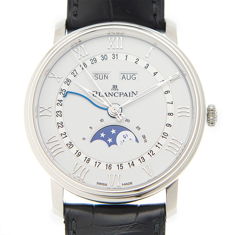 Villeret Quantième Complet Steel White Dial 40mm Product Image