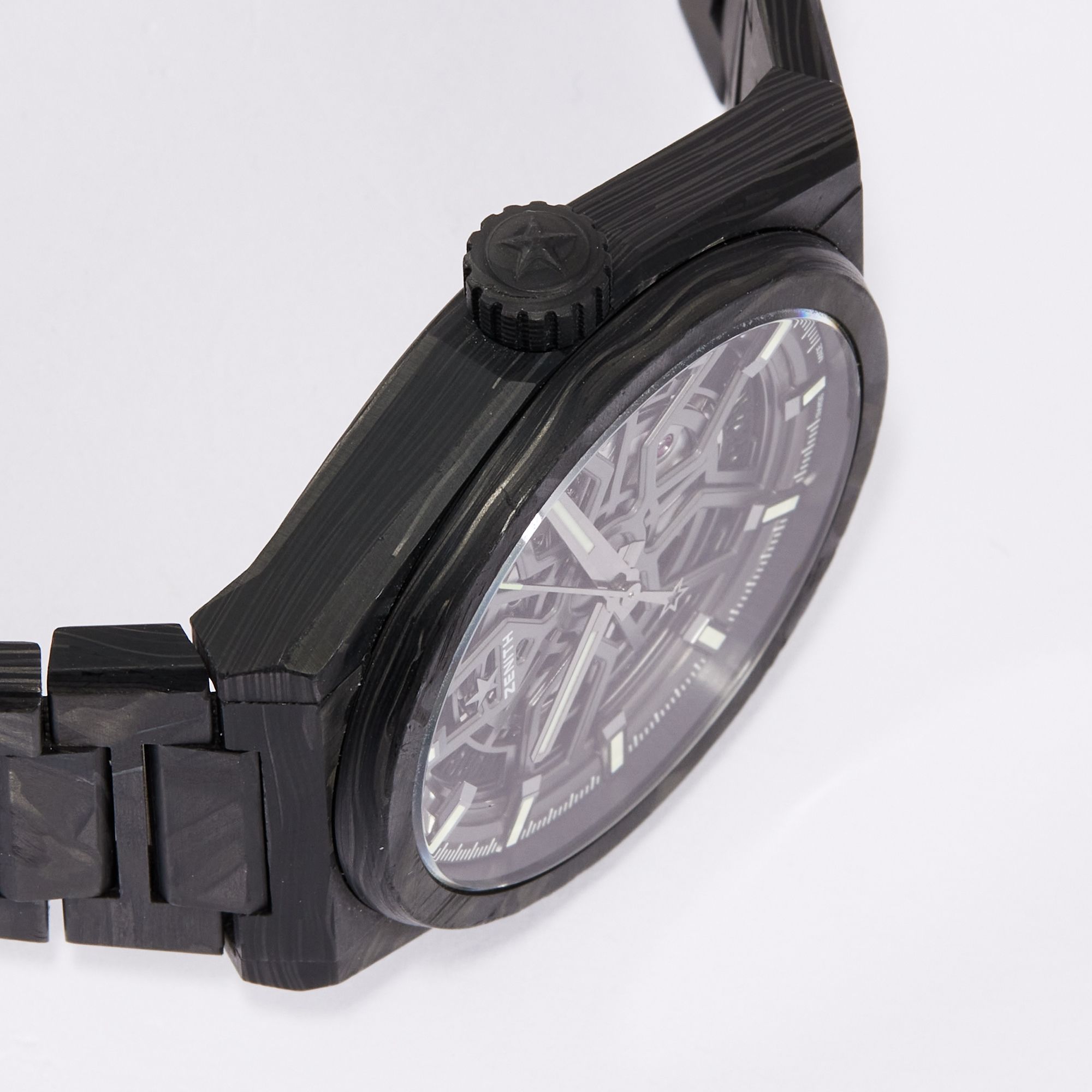 Defy Classic Carbon Skeleton Dial 41mm Product Image 10