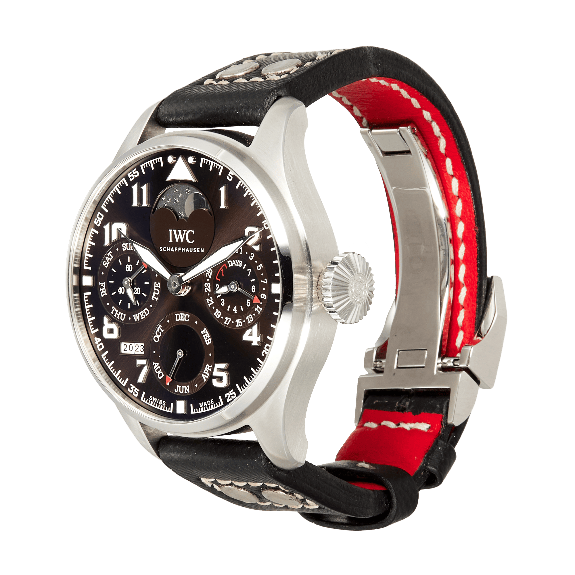 Big Pilot's Watch Perpetual Calendar Edition "Antione De Saint Exupéry" Steel Brown Dial 46mm Product Image 5
