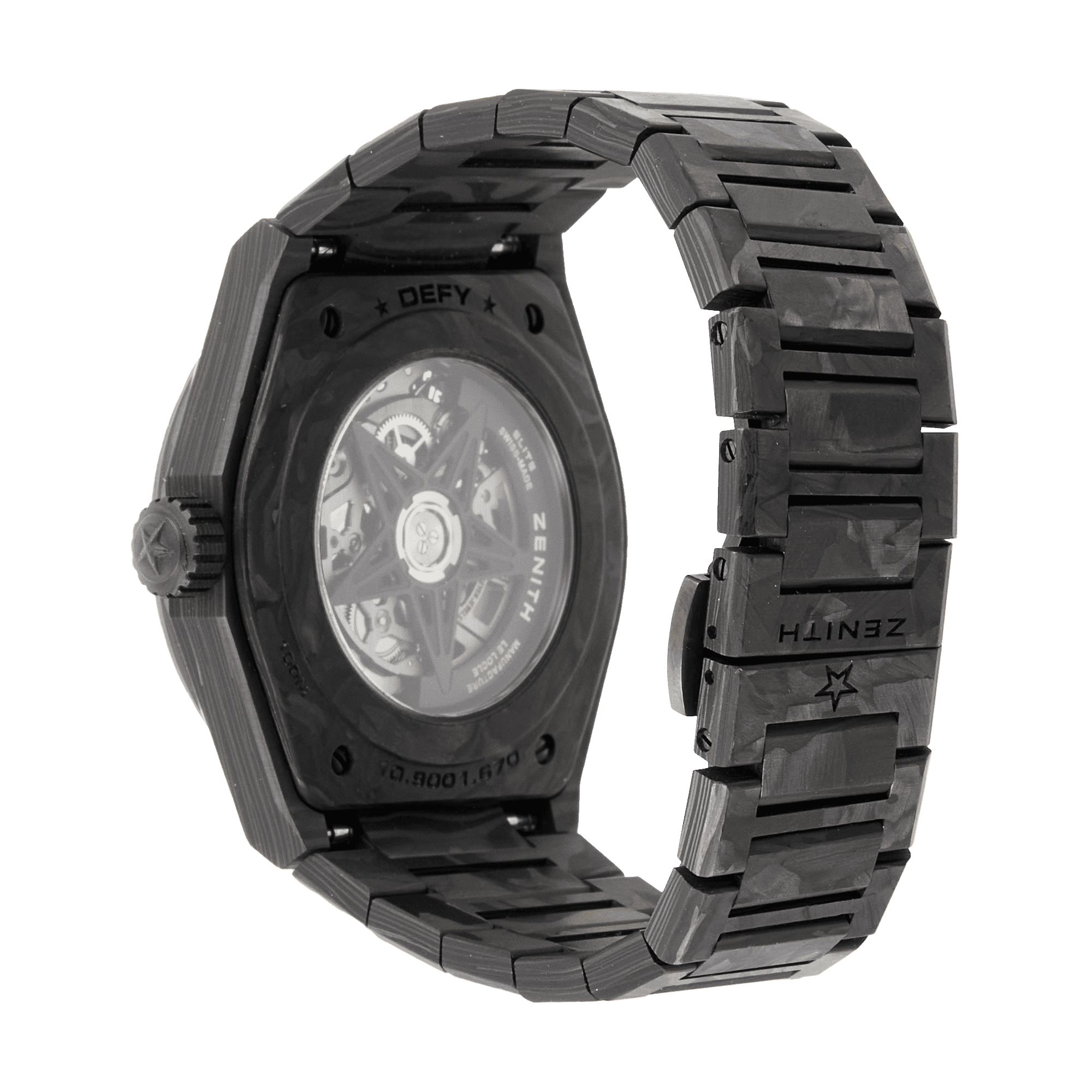 Defy Classic Carbon Skeleton Dial 41mm Product Image 2