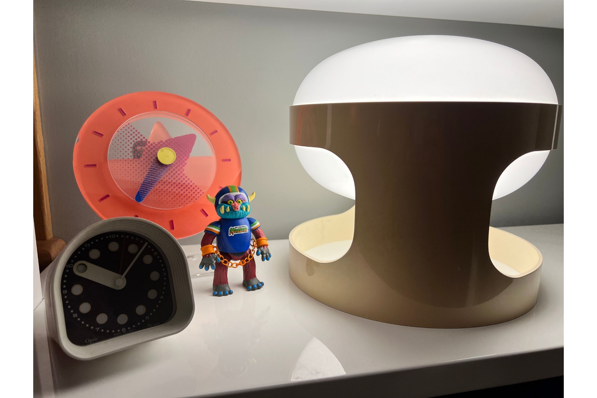 KD27 desk lamp by Joe Colombo for Kartell, circa 1960s Photo: Rick Cosgrove