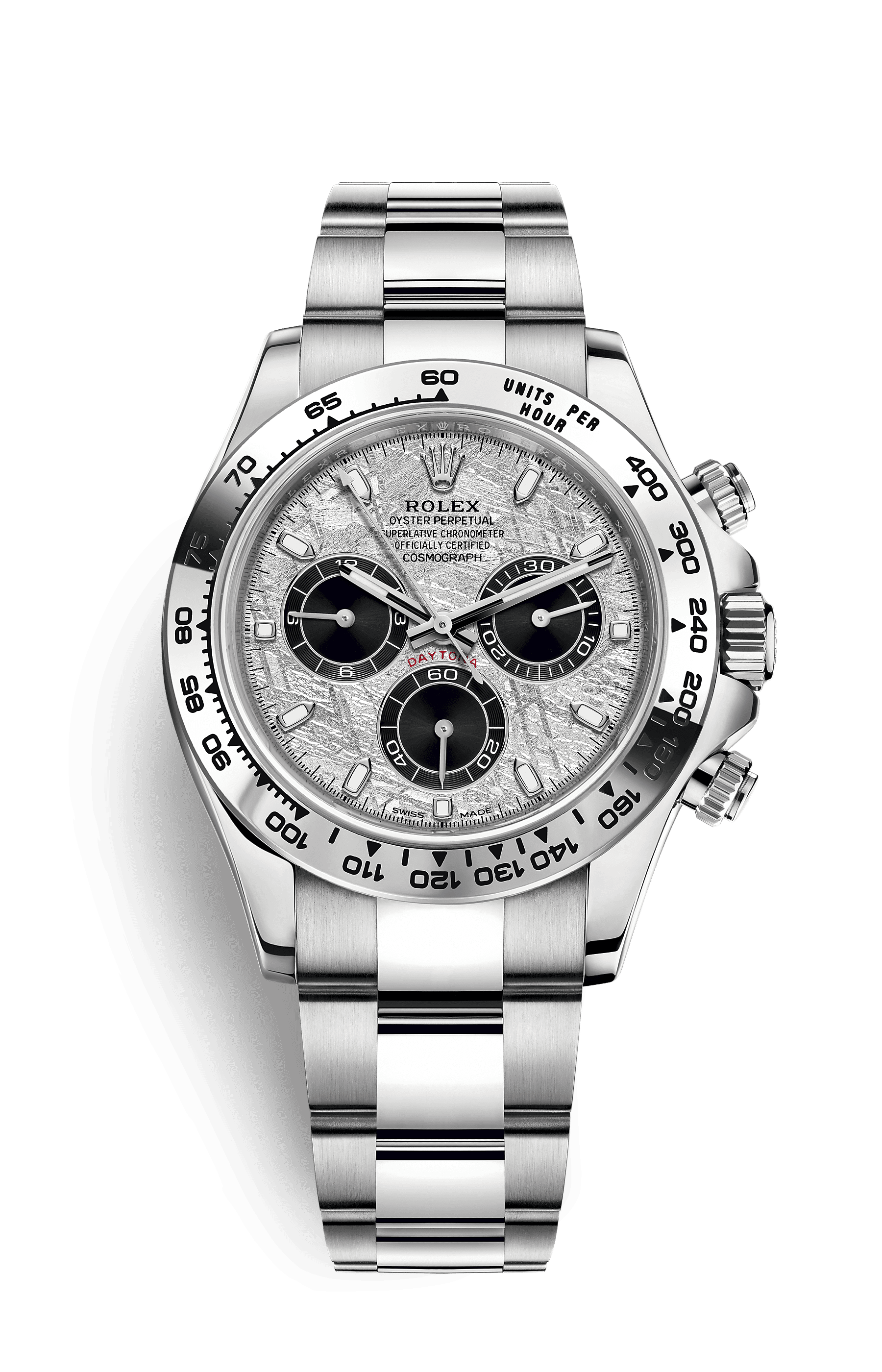 White gold meteorite rolex 2025