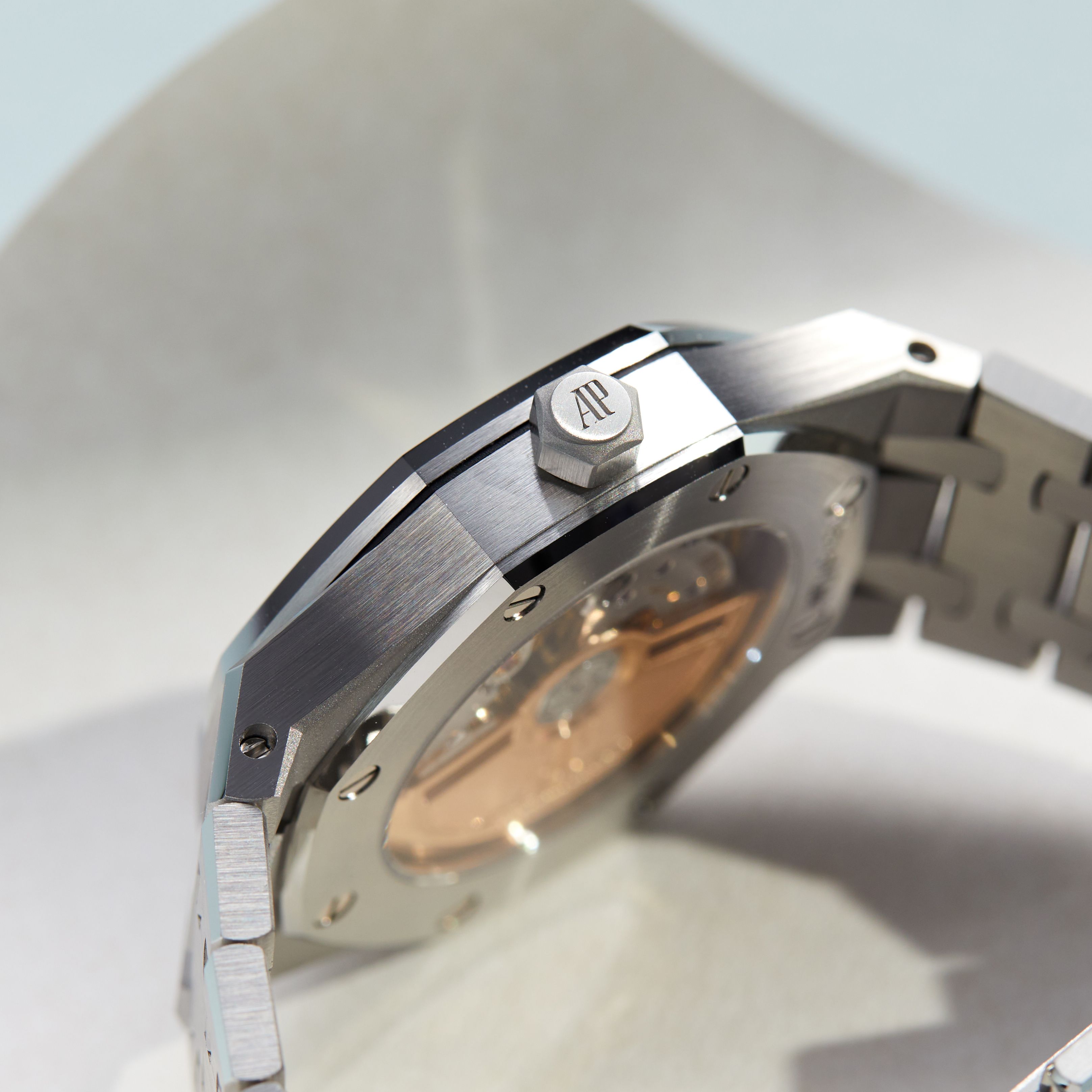 Royal Oak Selfwinding Steel Diamond Ice Blue Dial 34mm Product Image