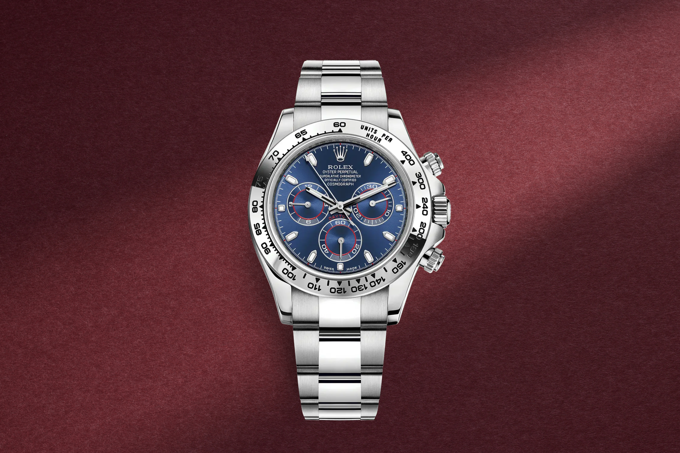 Rolex Daytona White Gold Blue Dial Ref. 116509-0071