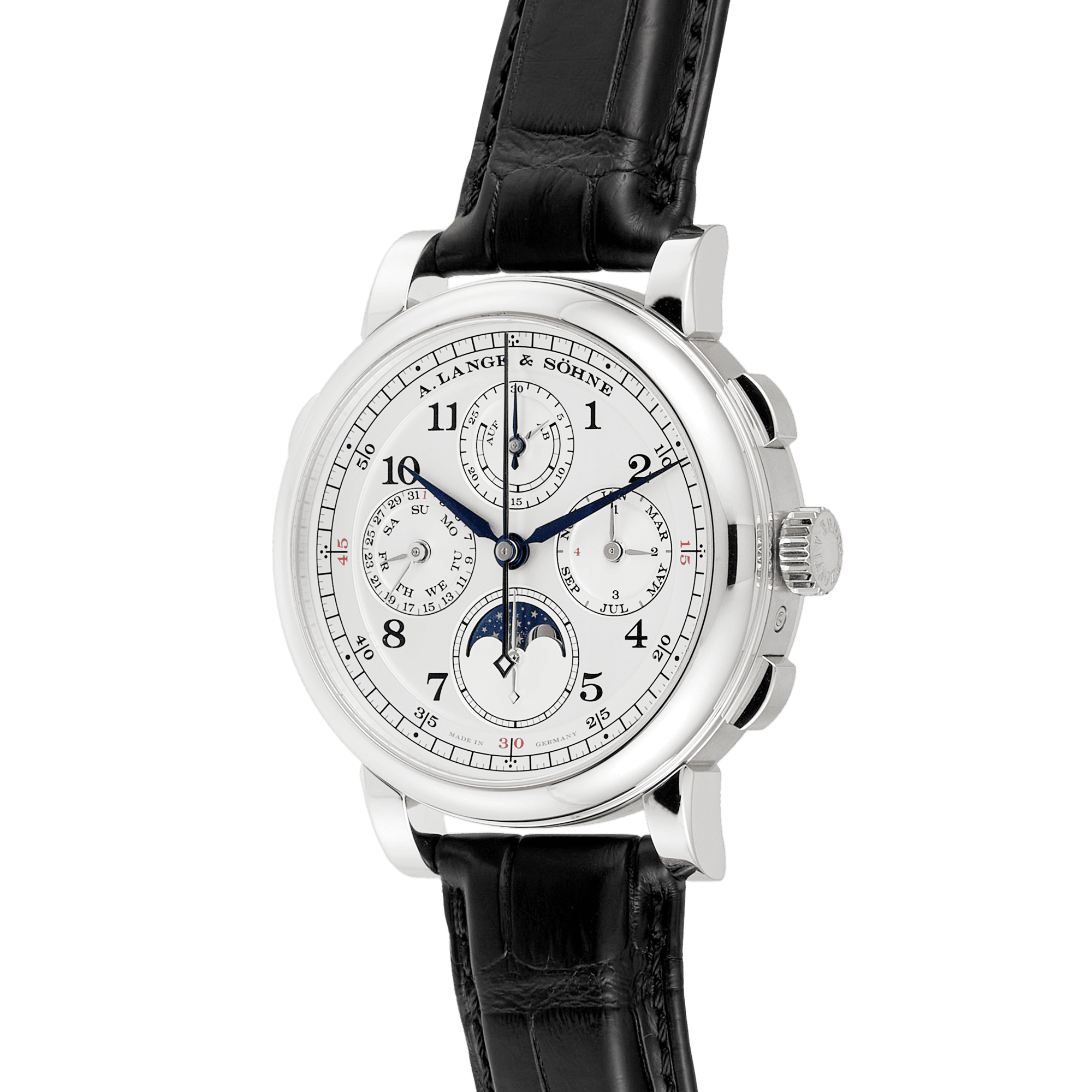 1815 Rattrapante Perpetual Calendar Platinum Silver Dial 42mm Product Image 2