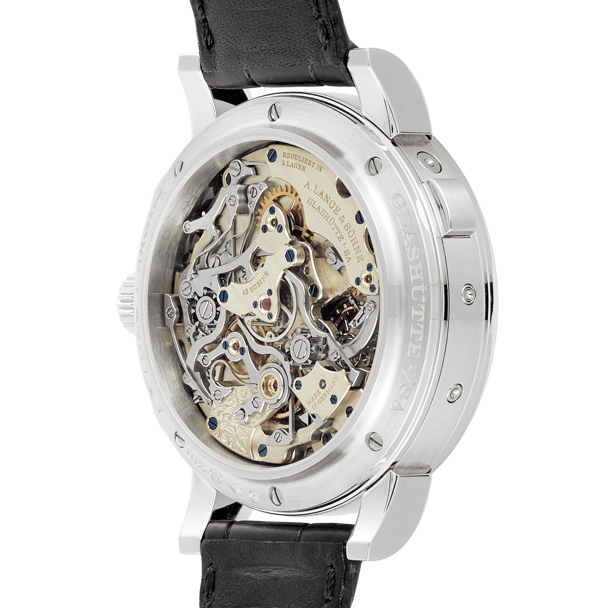 1815 Rattrapante Perpetual Calendar Platinum Silver Dial 42mm Product Image 4