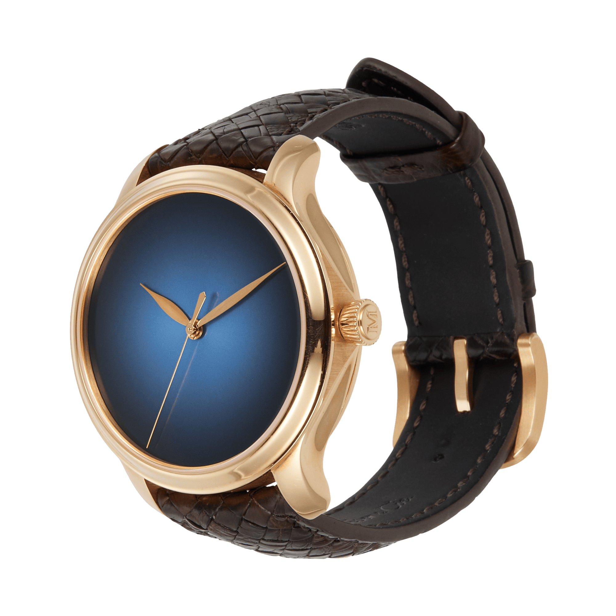 Endeavour Centre Seconds Rose Gold Funky Blue Dial 40mm Product Image 1