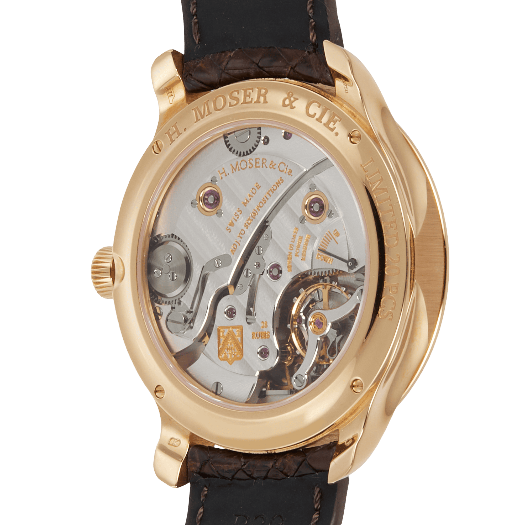 Endeavour Centre Seconds Rose Gold Funky Blue Dial 40mm Product Image 3