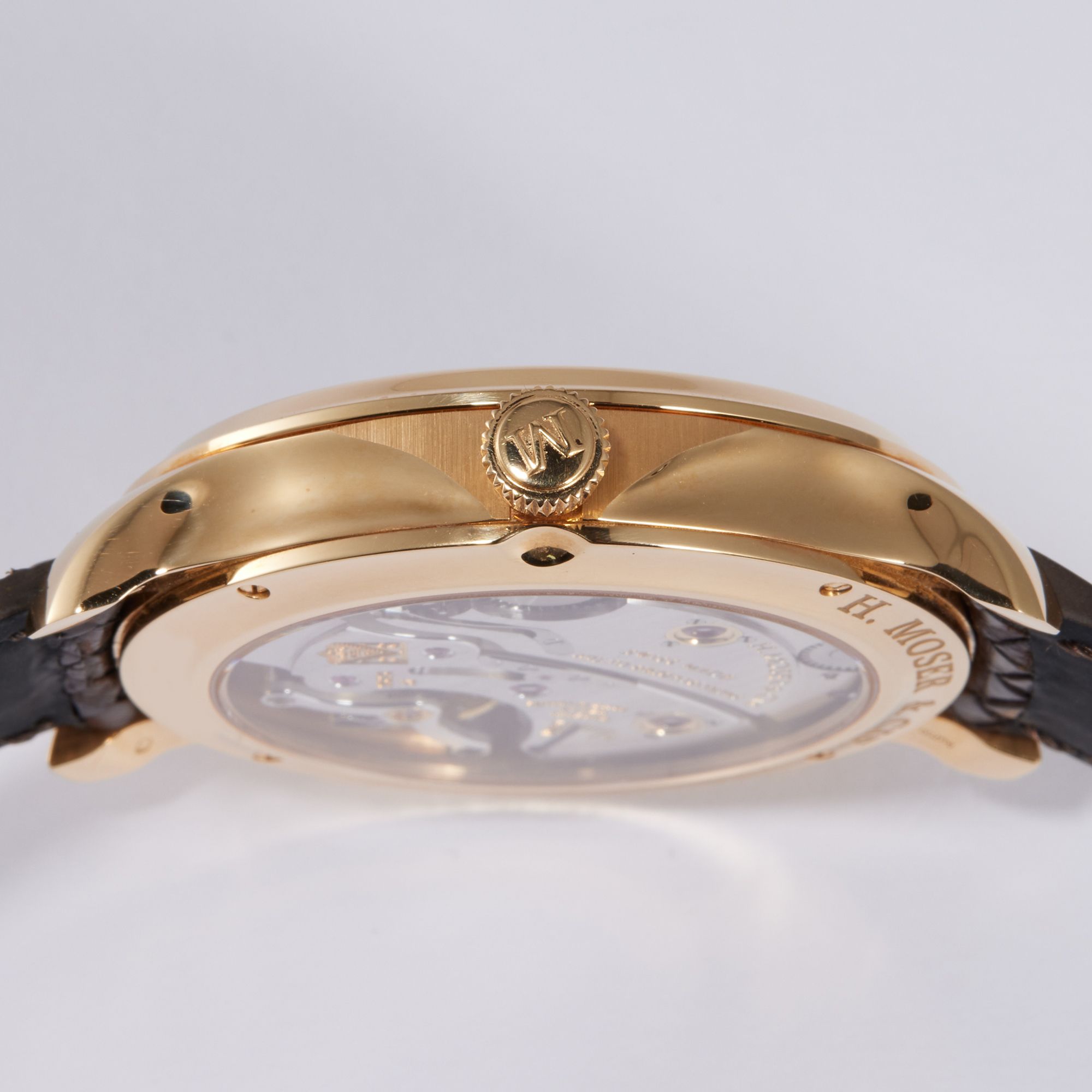 Endeavour Centre Seconds Rose Gold Funky Blue Dial 40mm Product Image 12