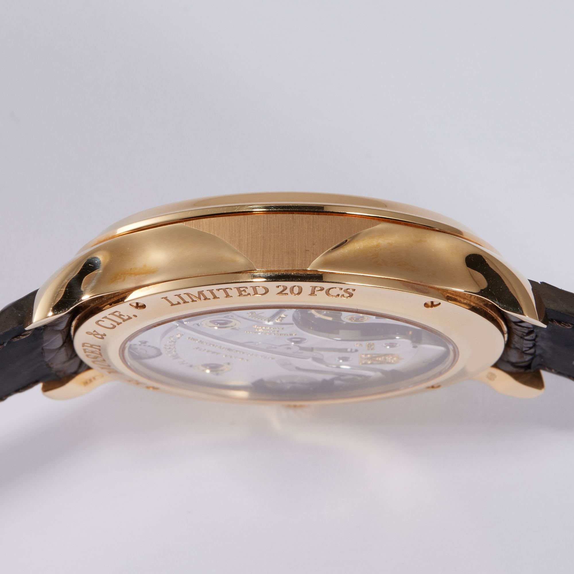 Endeavour Centre Seconds Rose Gold Funky Blue Dial 40mm Product Image 10