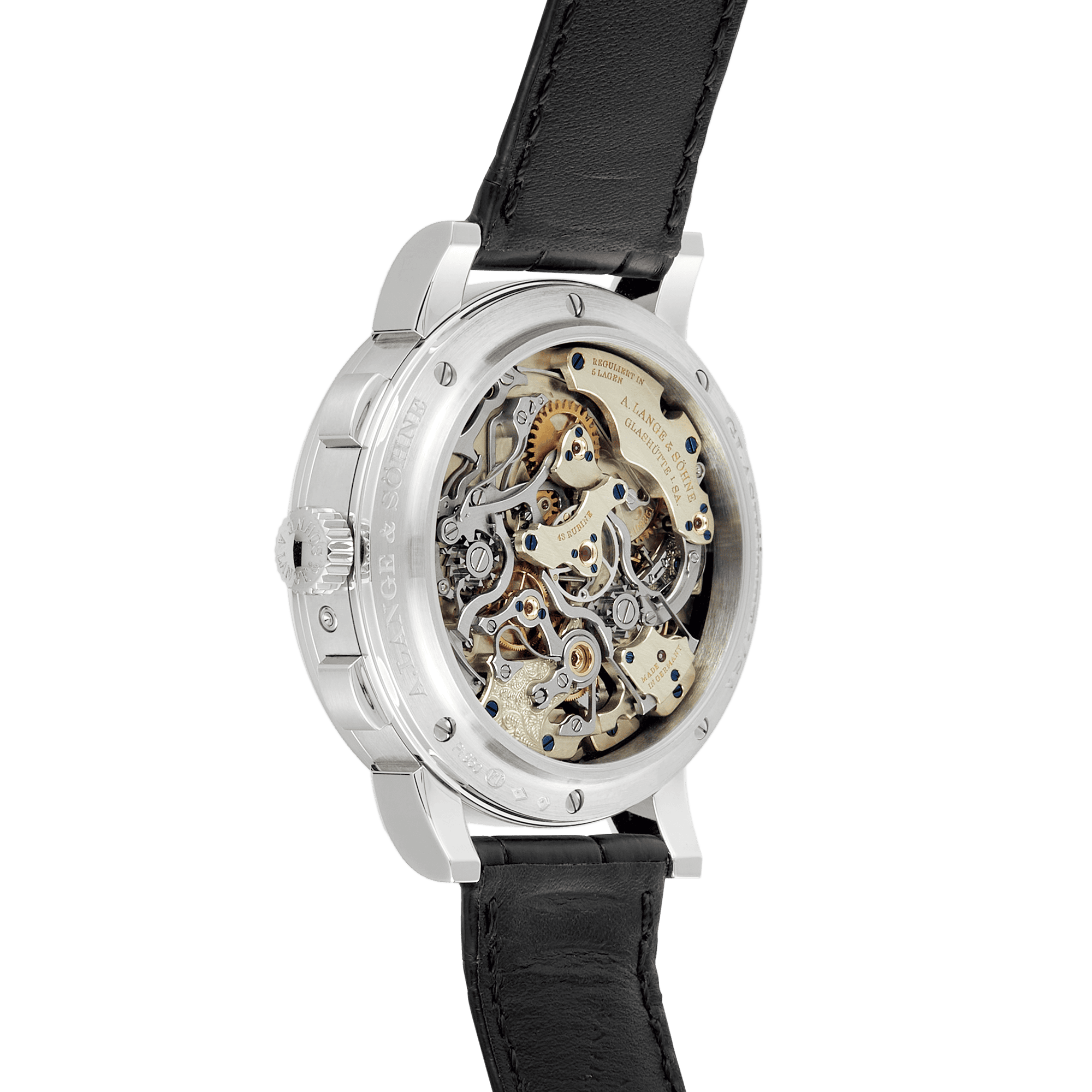 1815 Rattrapante Perpetual Calendar Platinum Silver Dial 42mm Product Image 1