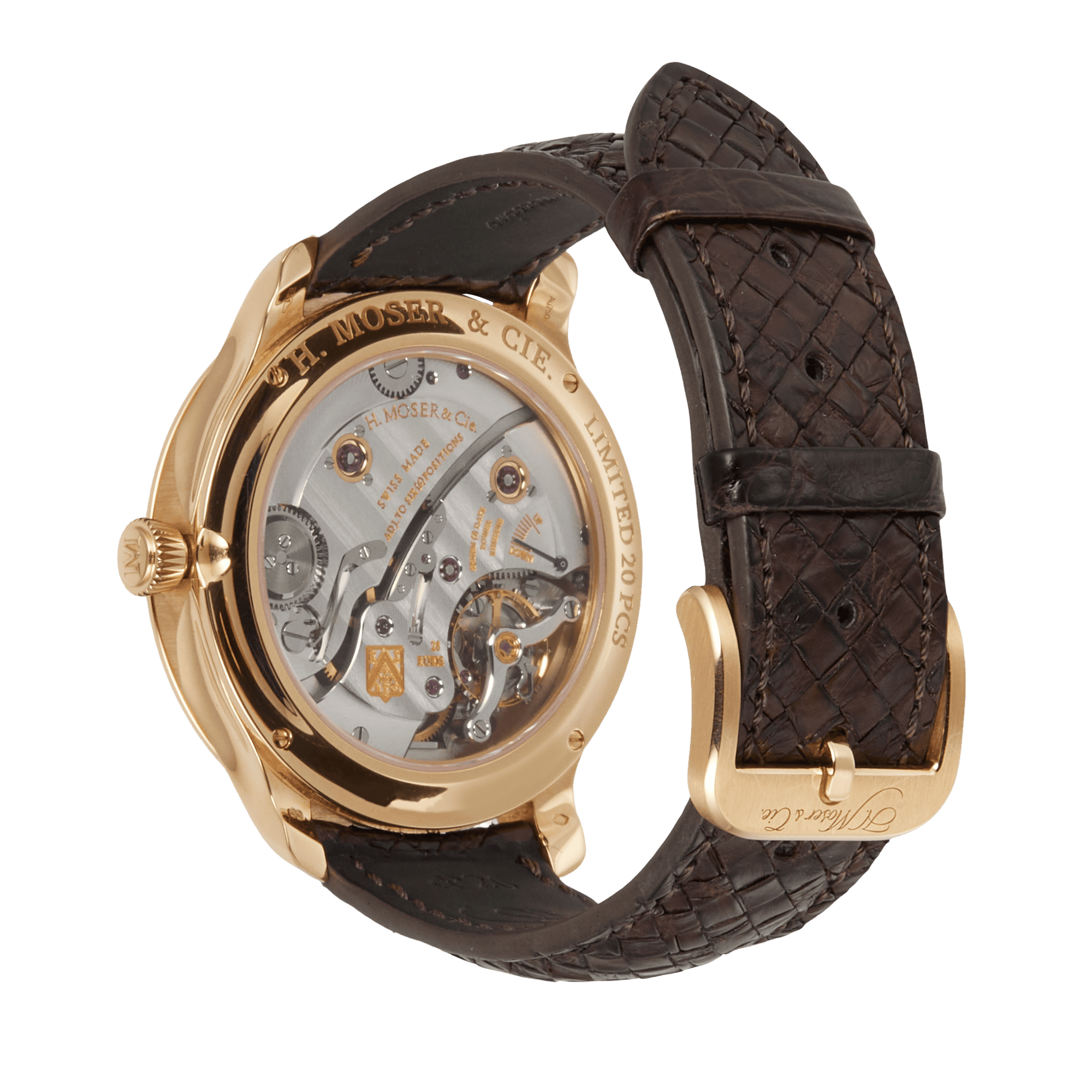 Endeavour Centre Seconds Rose Gold Funky Blue Dial 40mm Product Image 8