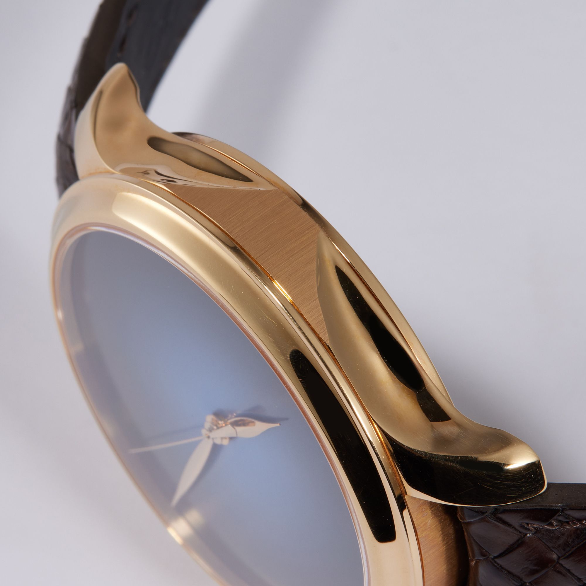Endeavour Centre Seconds Rose Gold Funky Blue Dial 40mm Product Image 9