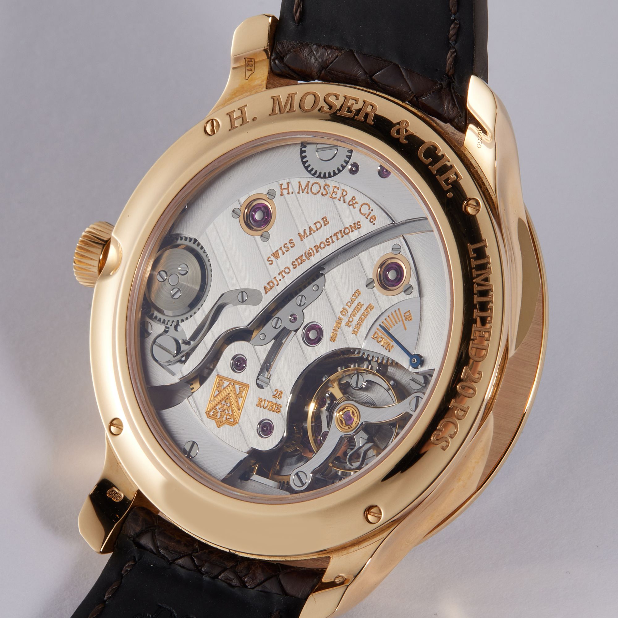 Endeavour Centre Seconds Rose Gold Funky Blue Dial 40mm Product Image 16