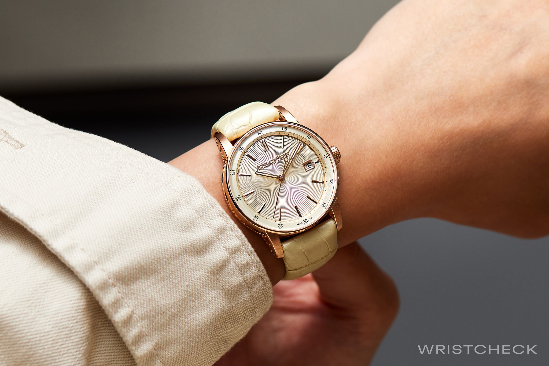 Earlier this month, two new versions were added to the Code 11.59 catalogue - both in 18k pink gold and most notably, trimmed down in size to 38mm