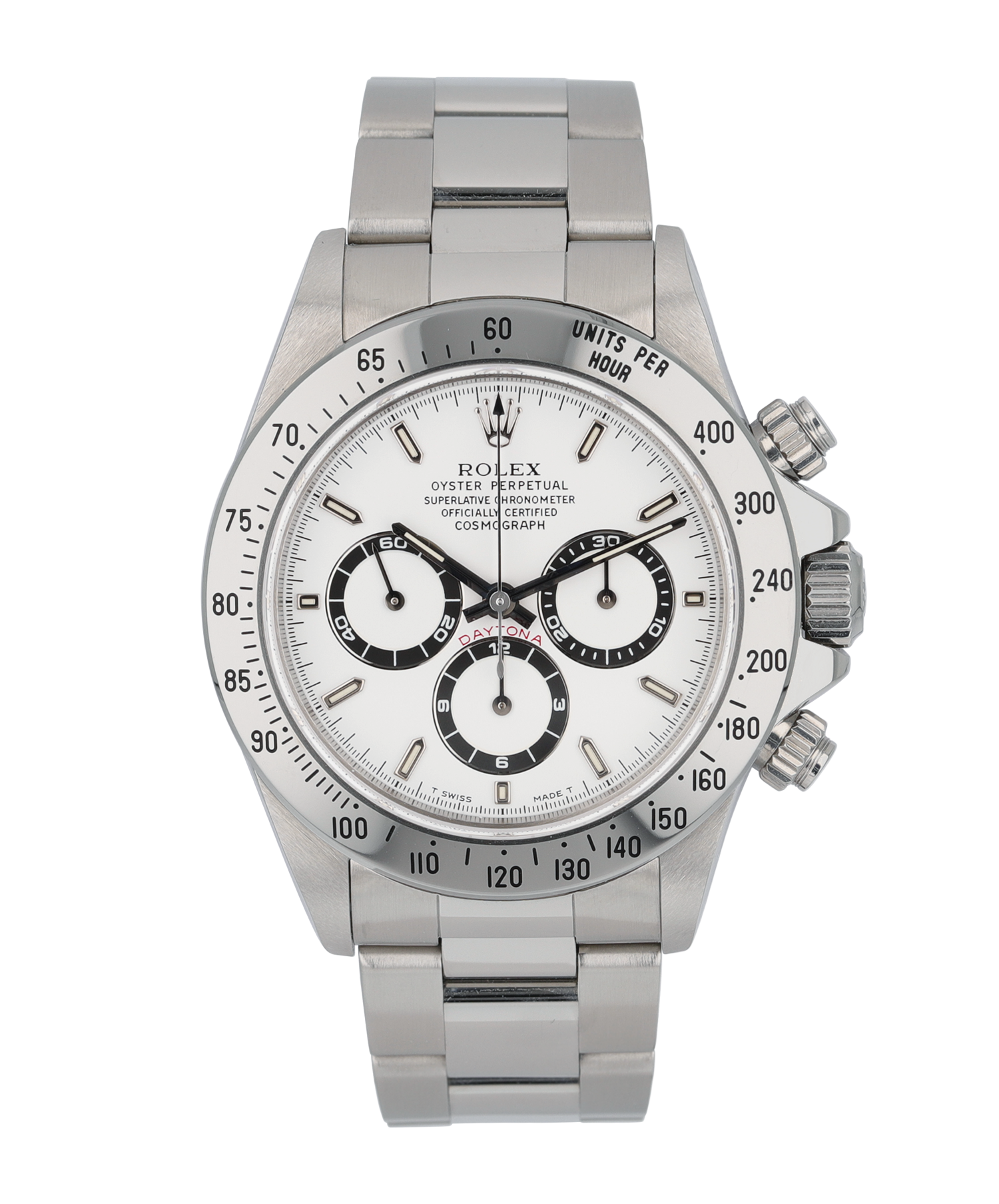 Daytona Steel White Dial "Zenith" 40mm Product Image