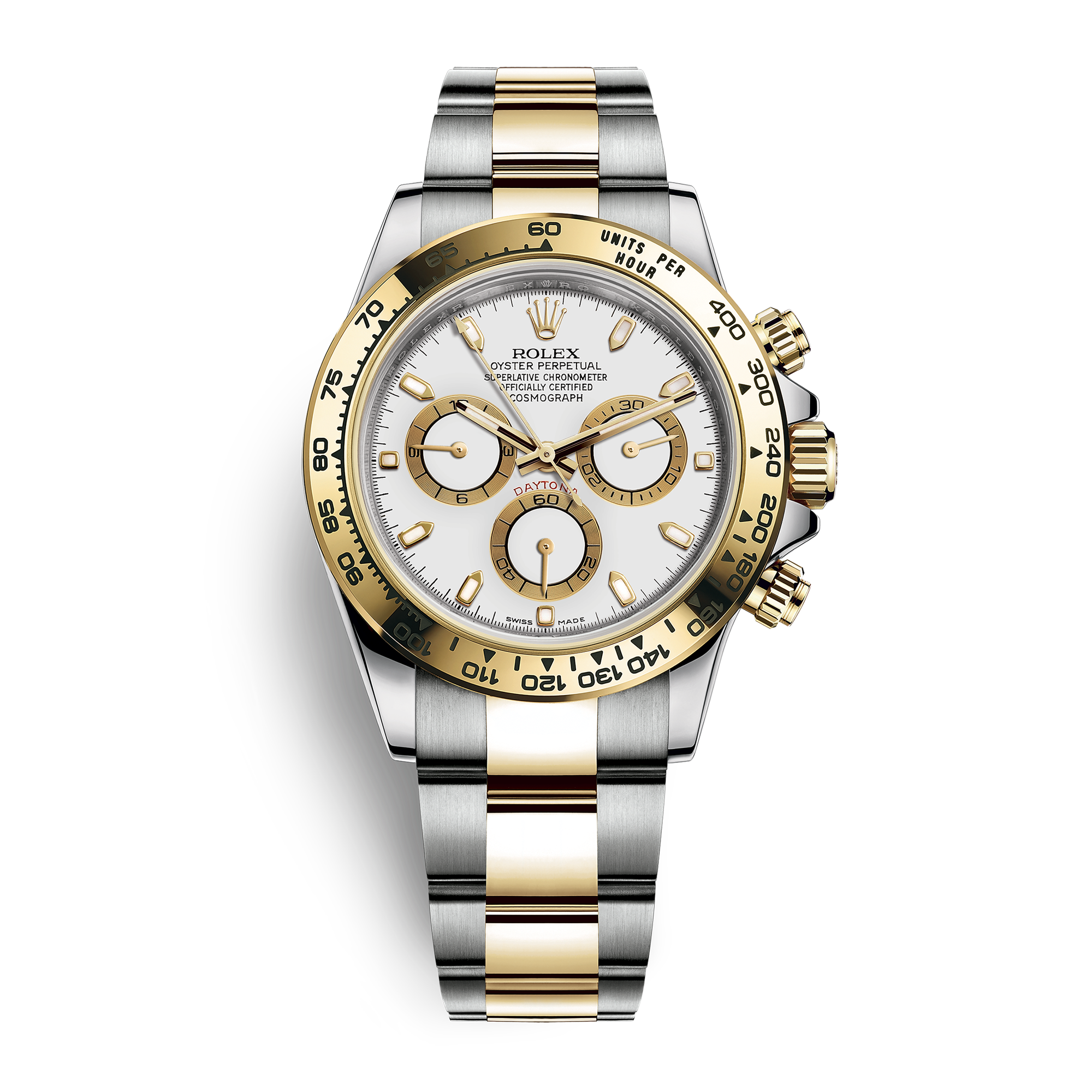 Daytona Yellow Gold White Dial 40mm Product Image