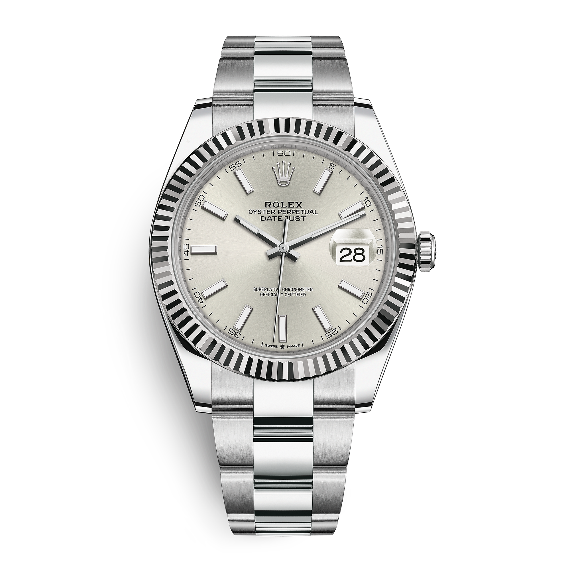 Datejust Steel Silver Dial 41mm Product Image