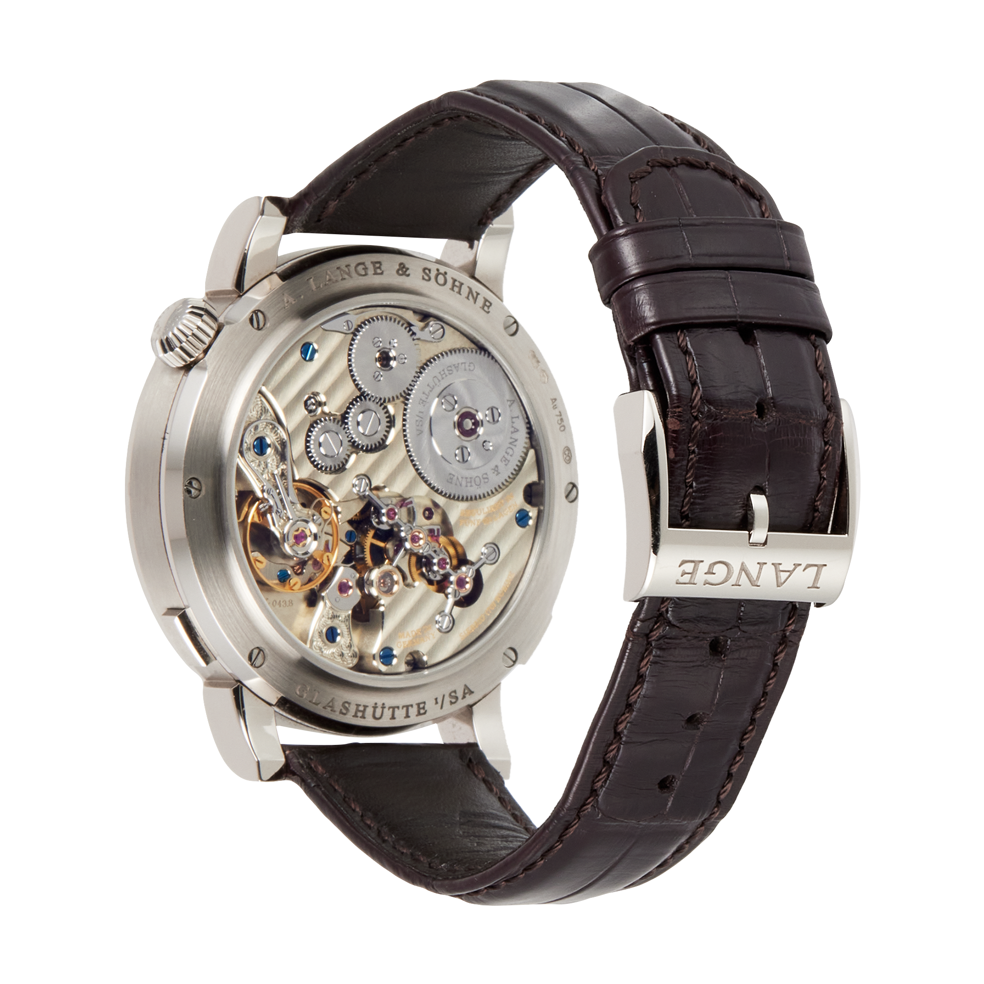Zeitwerk Date White Gold Grey Dial 44mm Product Image 2