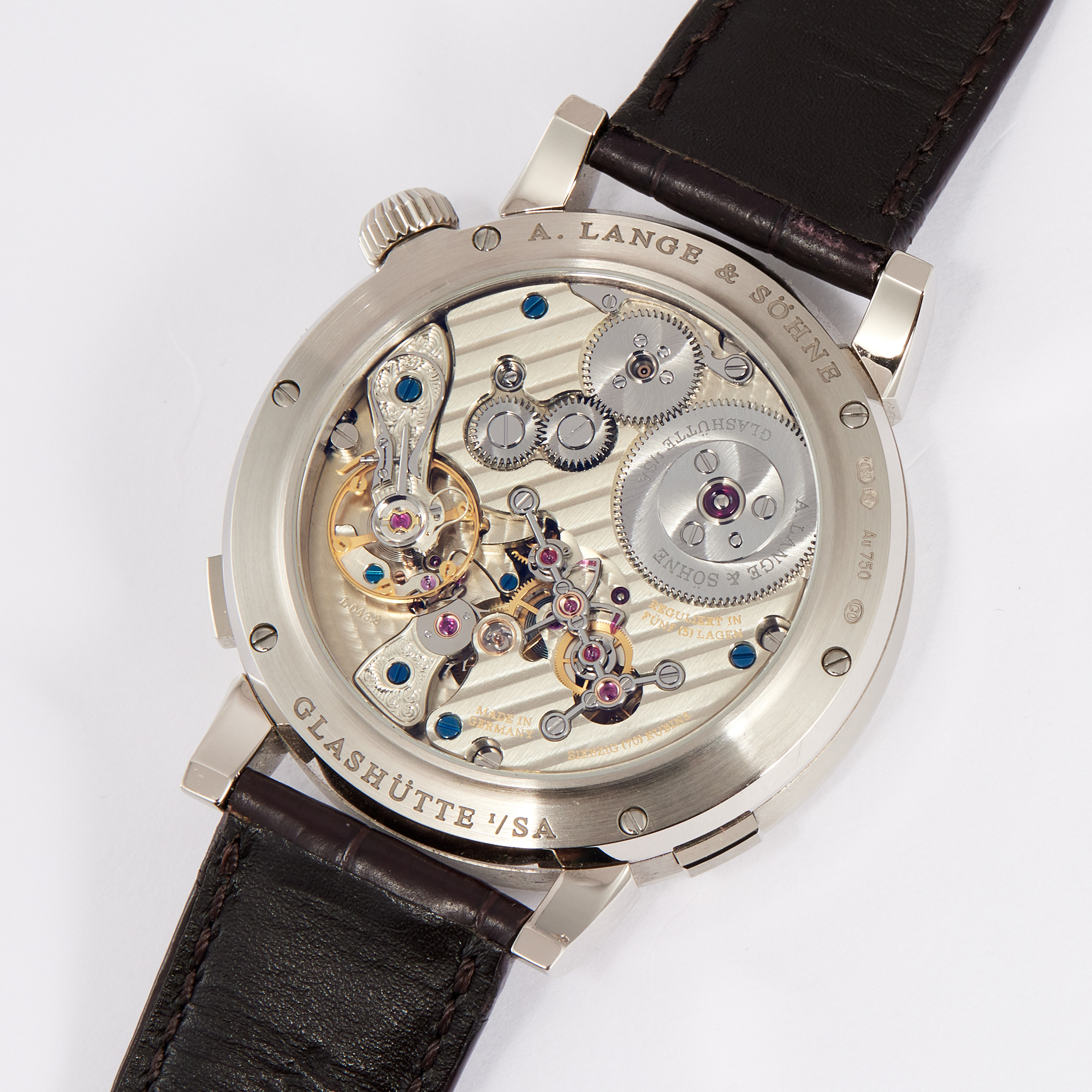 Zeitwerk Date White Gold Grey Dial 44mm Product Image 16