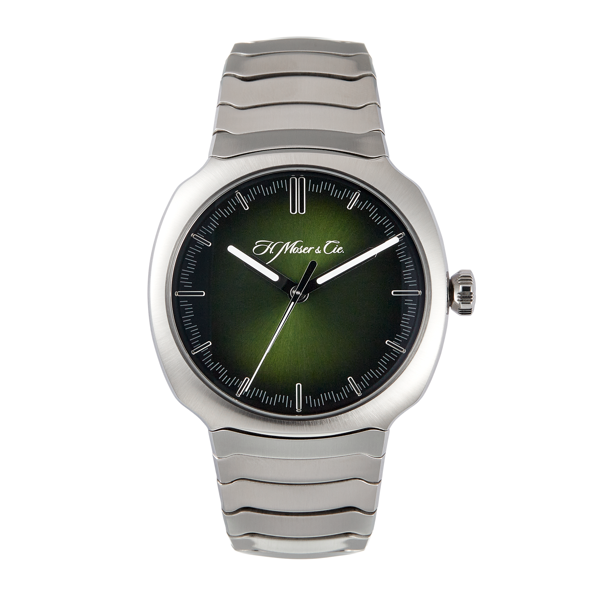 Streamliner Centre Seconds Stainless Steel Green Matrix Product Image