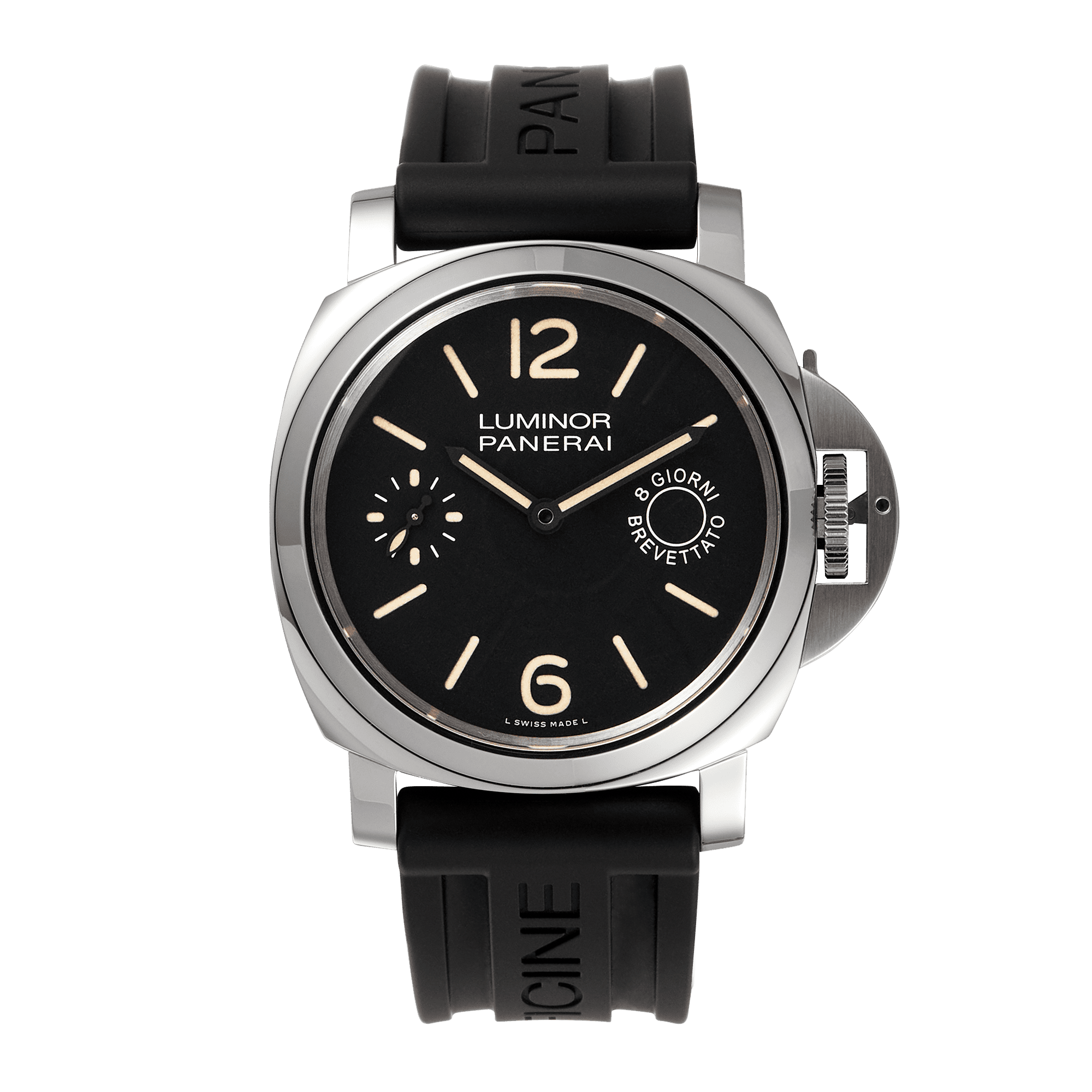 Luminor Marina 8 Days Steel Black Dial 44mm Product Image