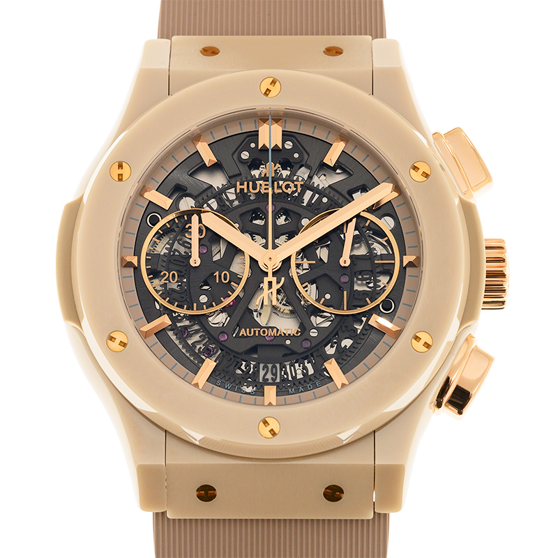 Hublot Classic Fusion Ceramic Black Dial 45mm 525.CZ.0189.VR