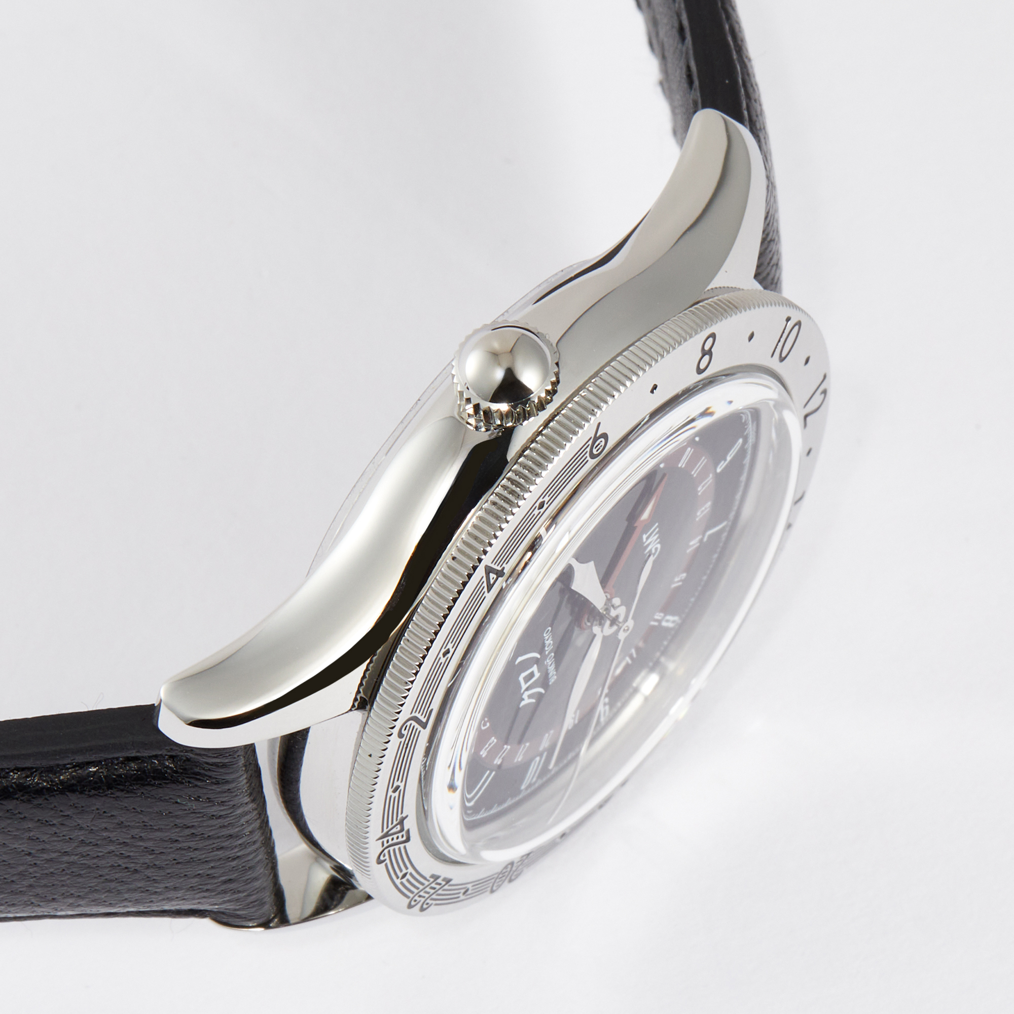 GMT 1 Steel Black Dial 38mm Product Image 9