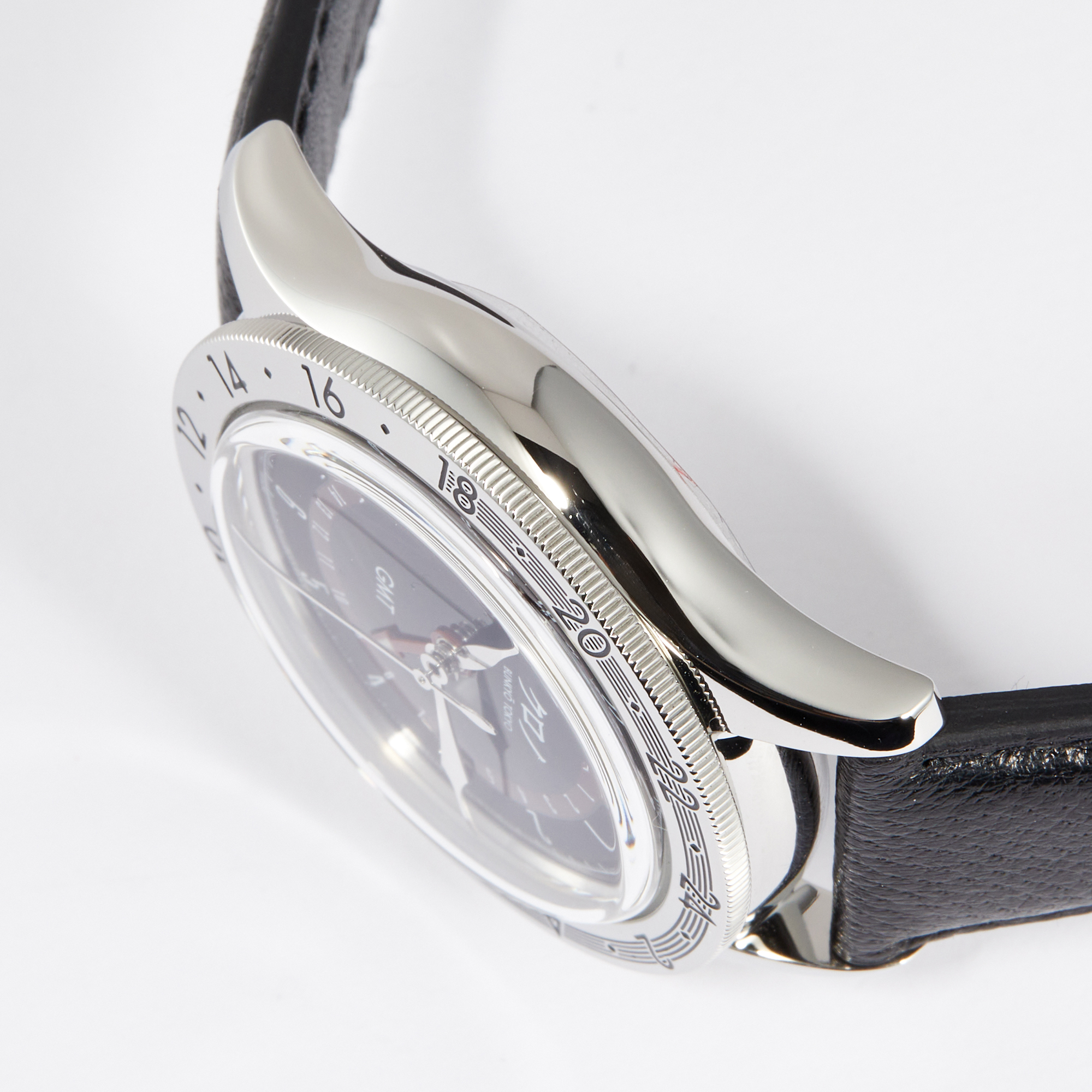 GMT 1 Steel Black Dial 38mm Product Image 7
