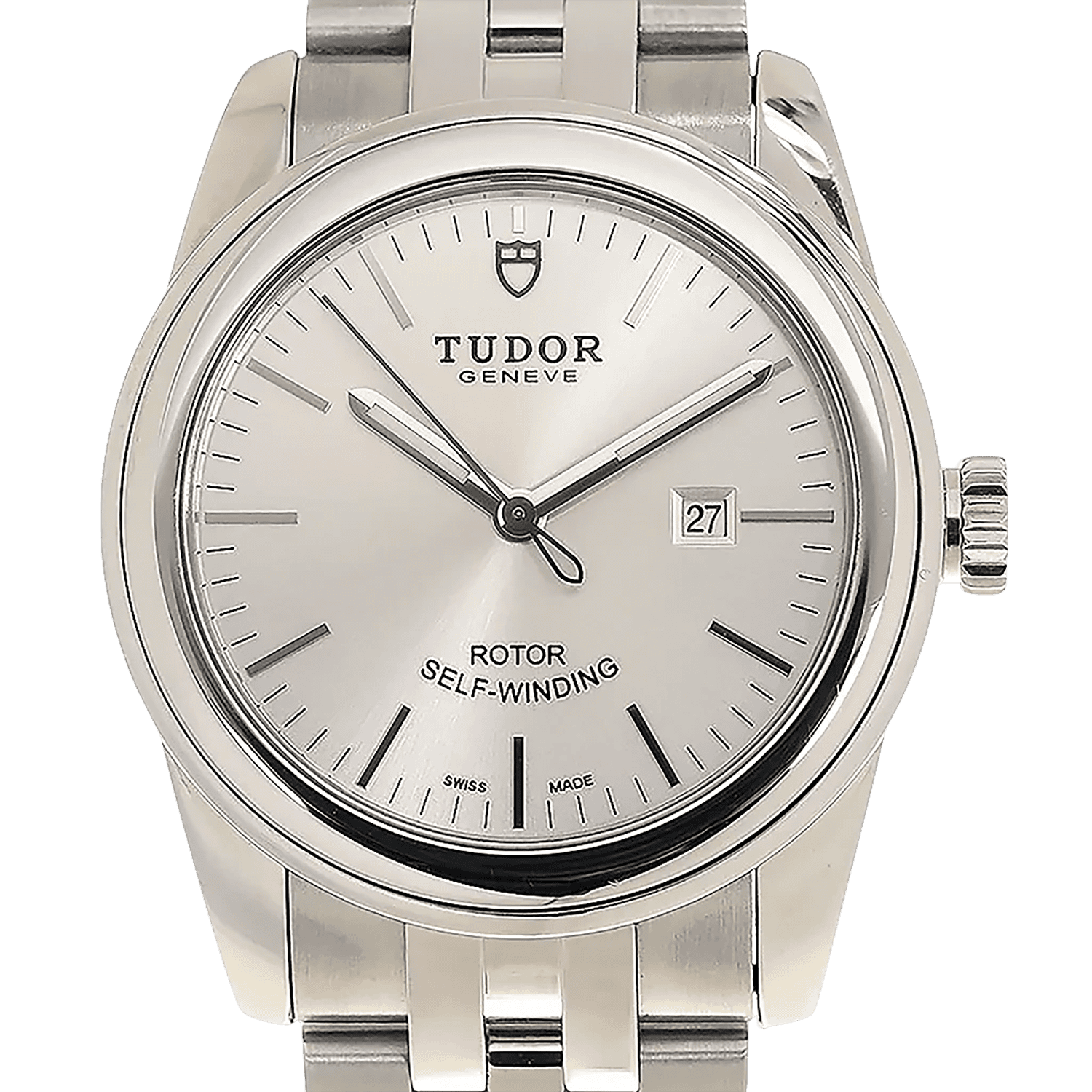 Glamour Date Steel Silver Dial 31mm Product Image