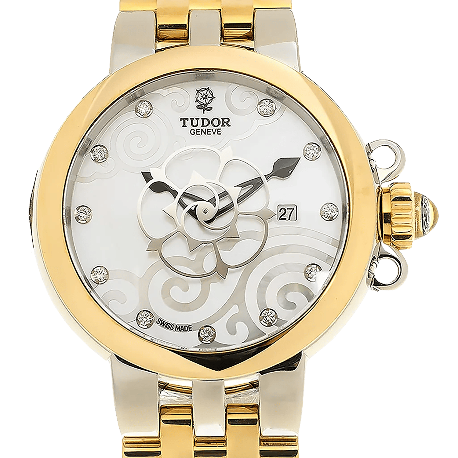 Clair de Rose Gold & Steel White Dial 30mm Product Image