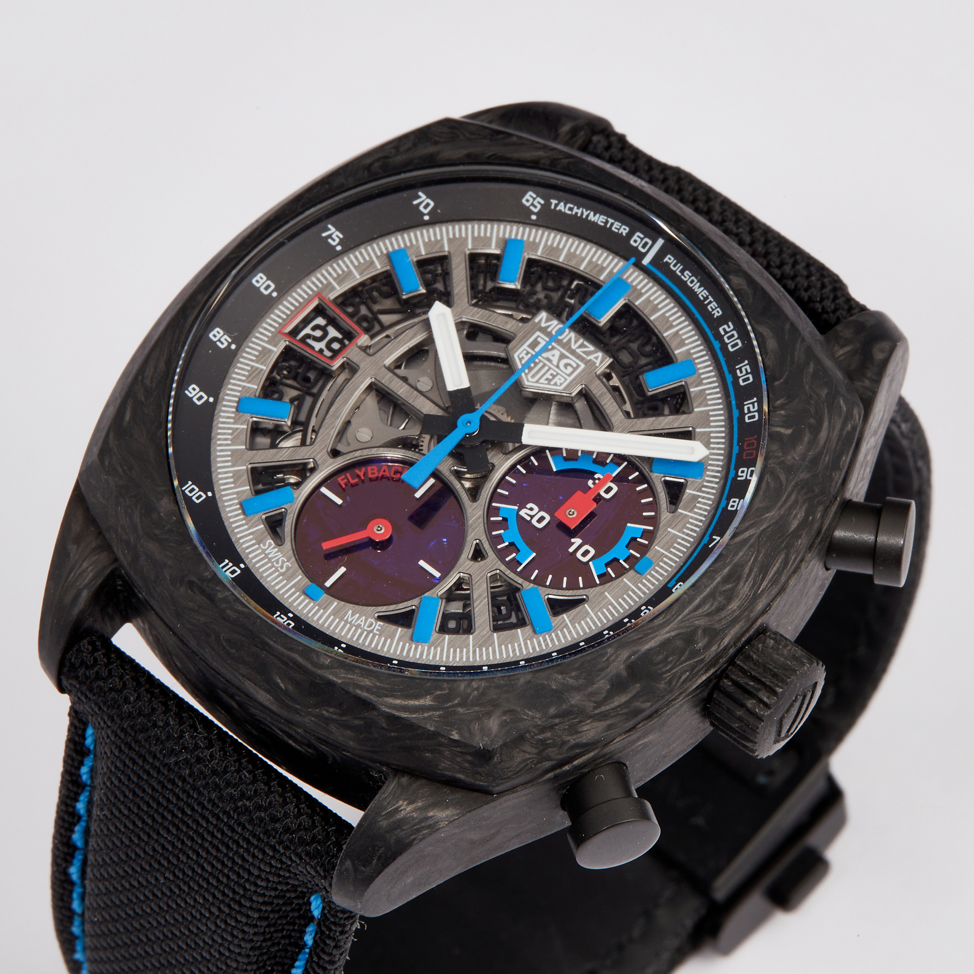 Monza Flyback Chronometer Carbon Skeleton Dial 42mm Product Image 1