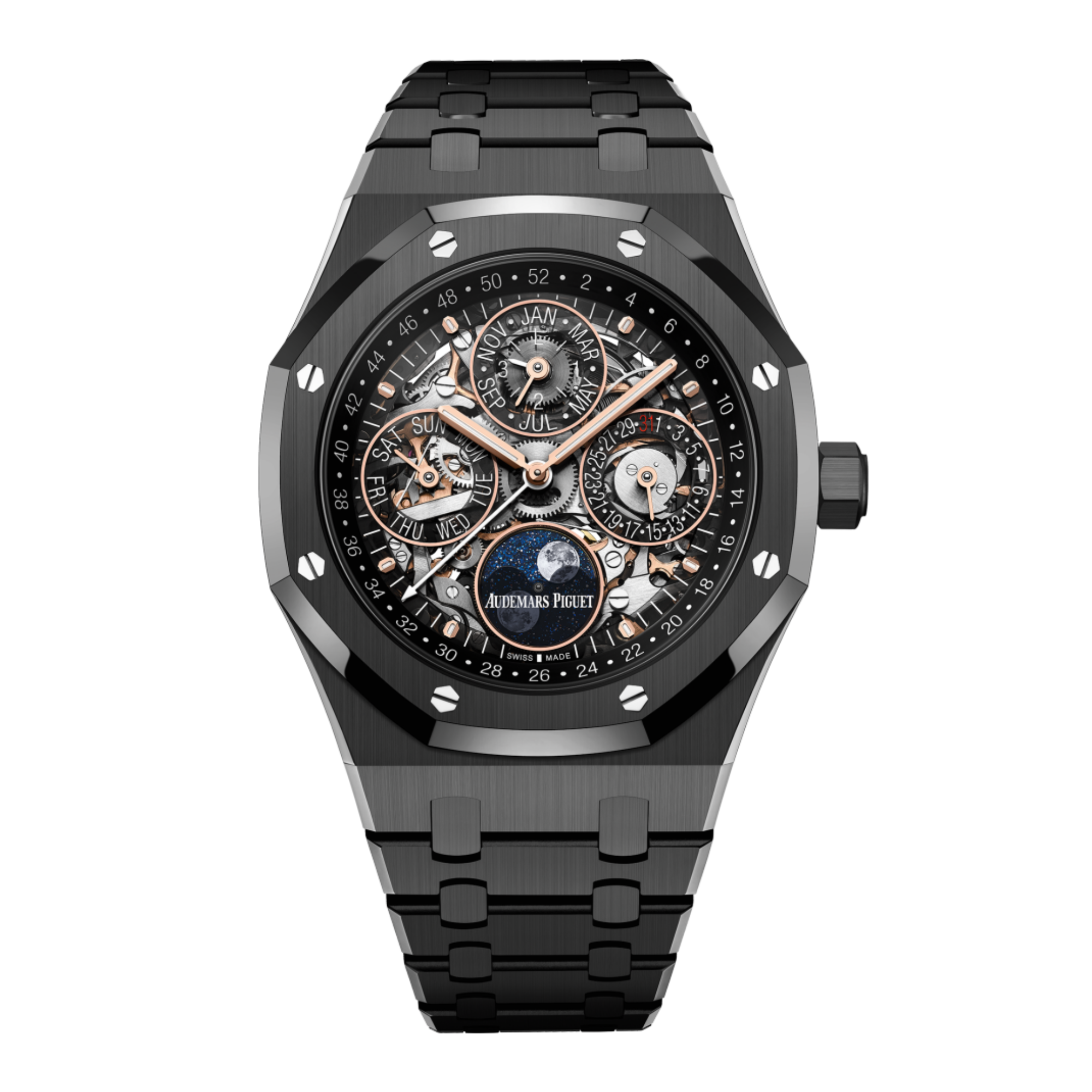 Ap royal oak clearance ceramic perpetual calendar
