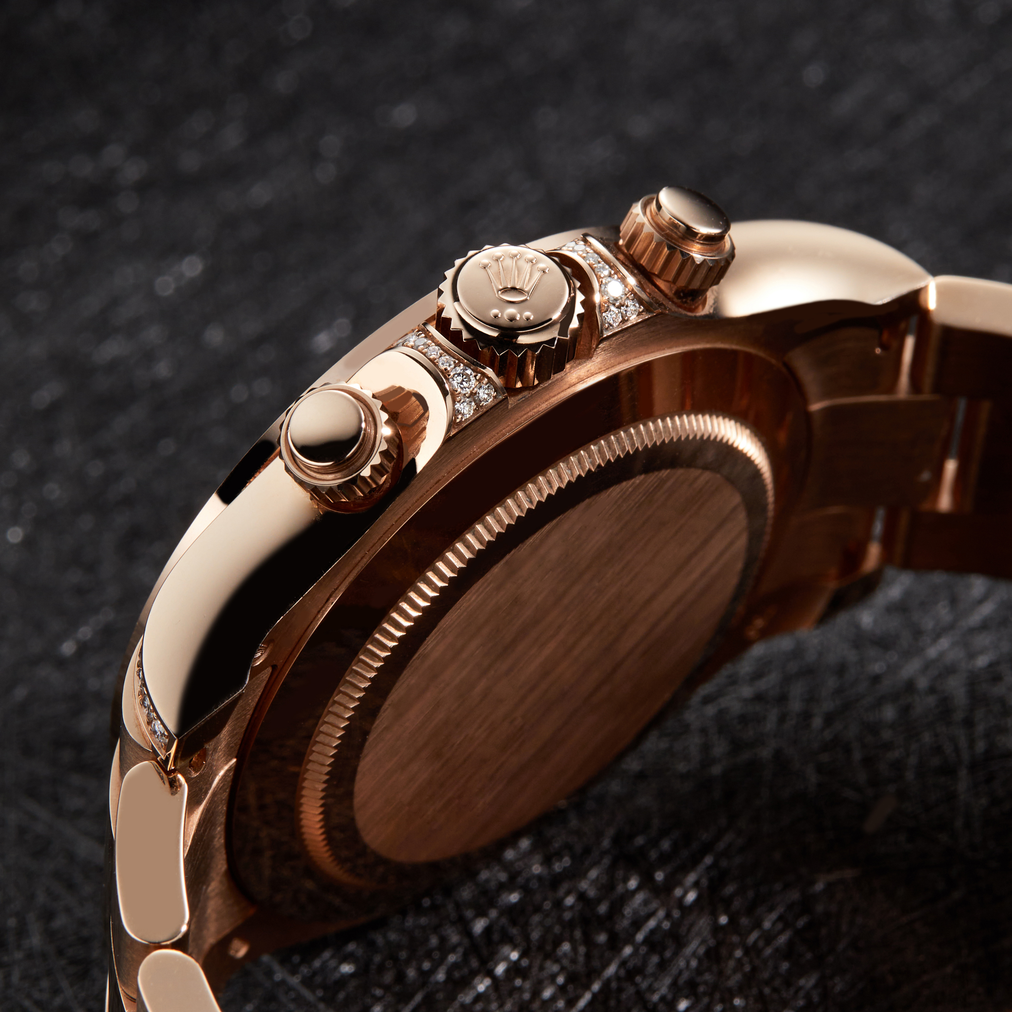 Daytona Rose Gold Rainbow Black Dial 40mm Product Image 13