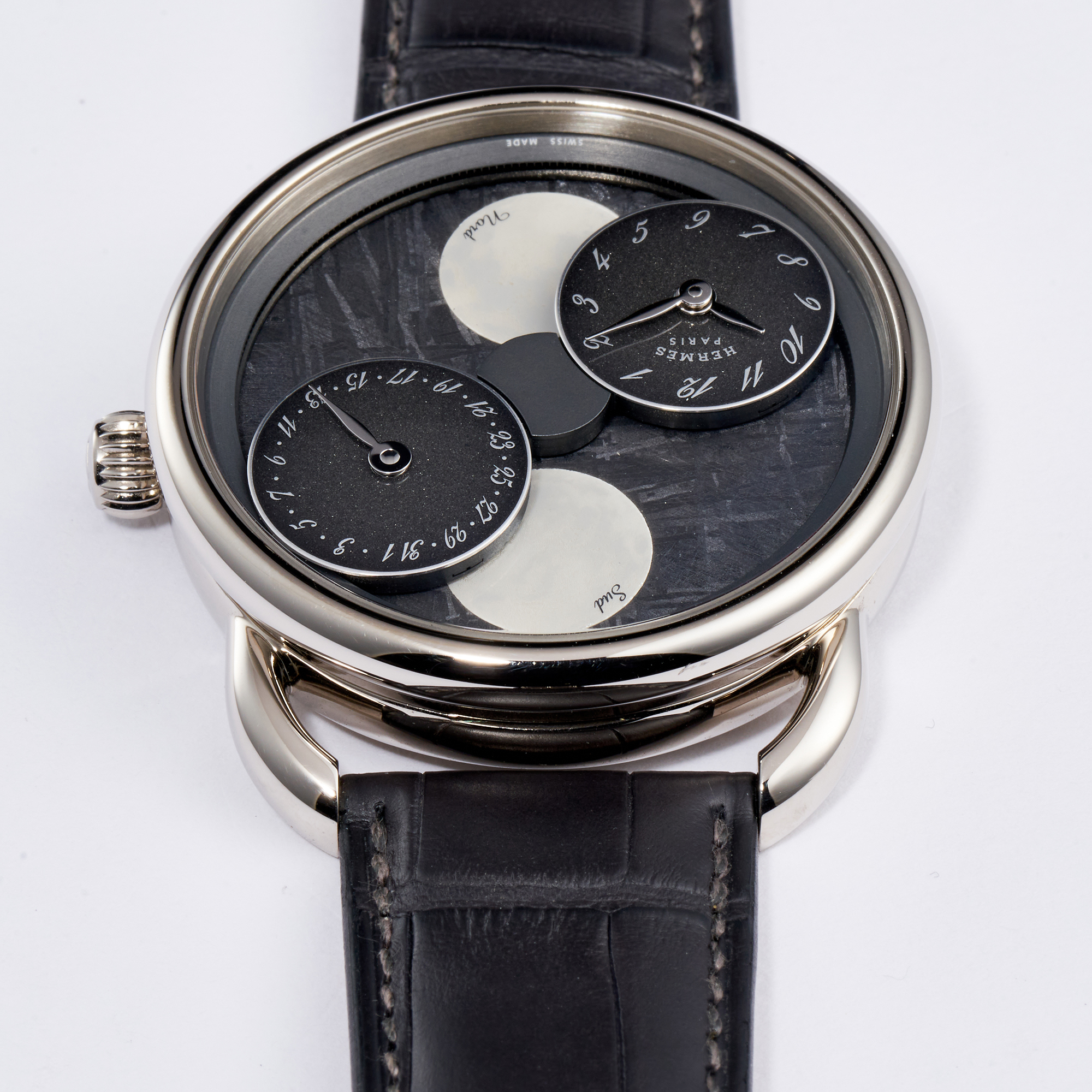 Arceau L'Heure De La Lune White Gold Meteorite Dial 43mm Product Image 8