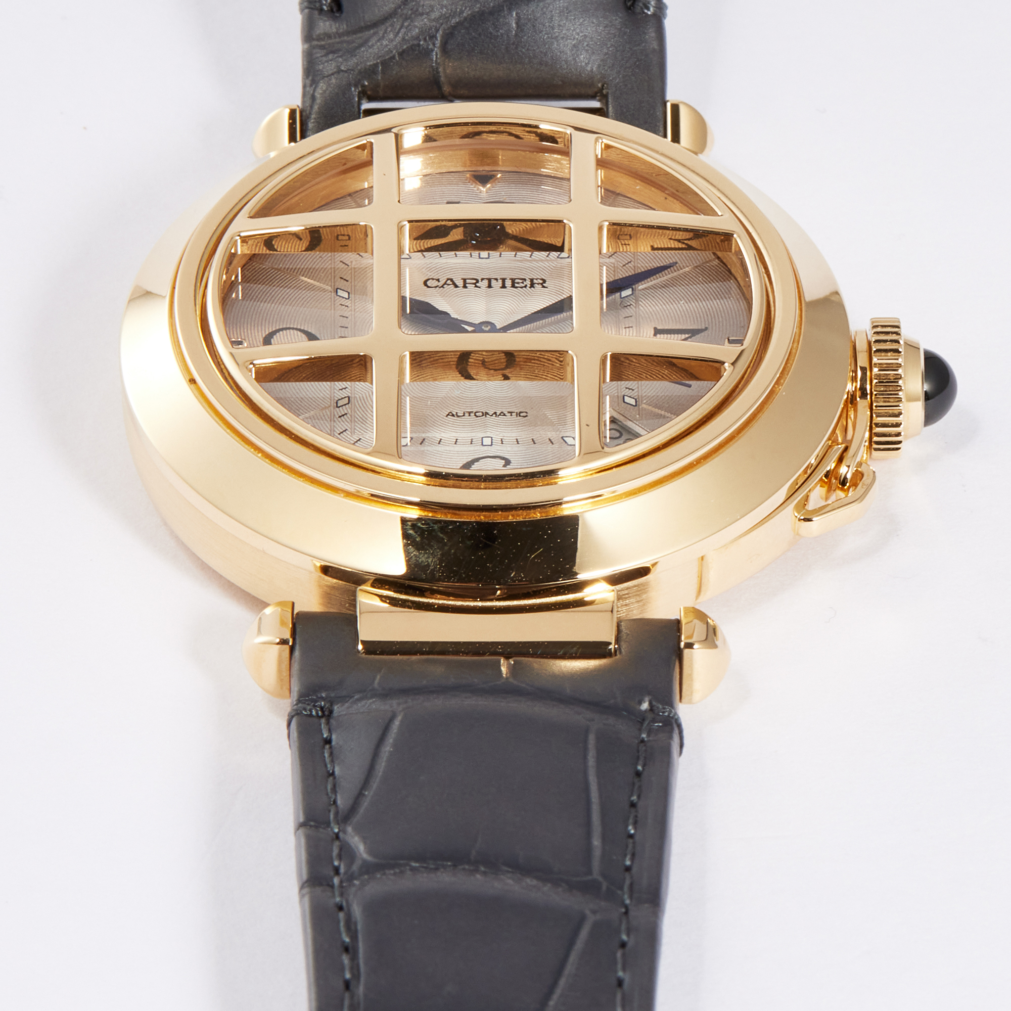 Pasha de Cartier Yellow Gold White Dial 41mm Product Image 5