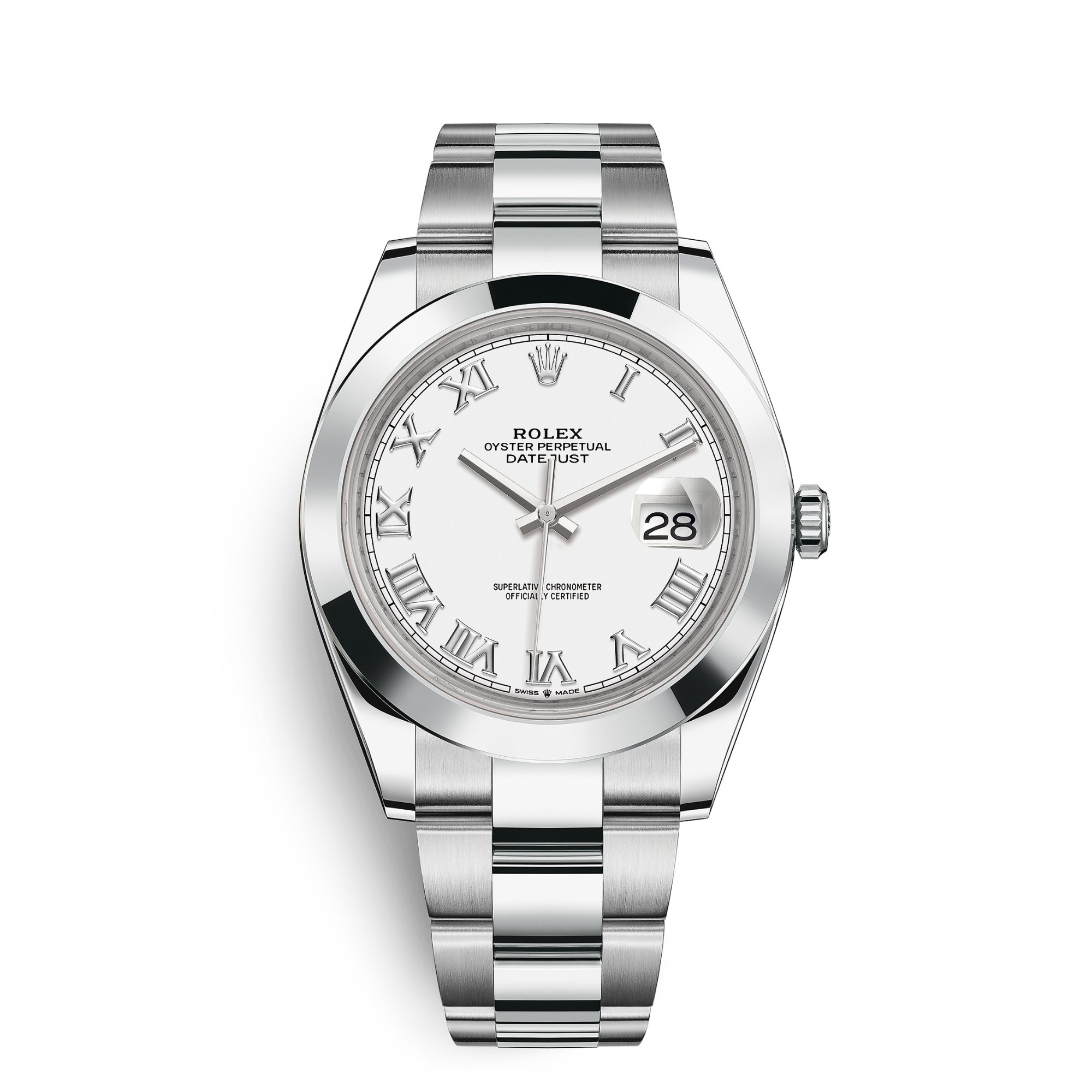 Datejust Steel White Dial 41mm Product Image