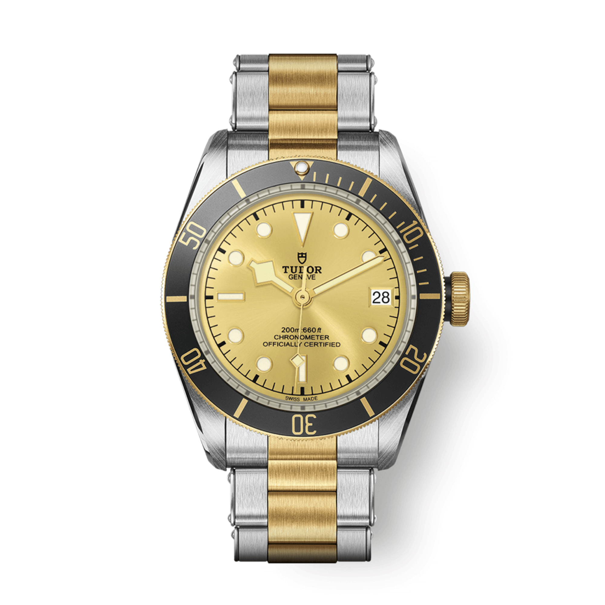 Heritage Black Bay Yellow Yellow Gold & Stainless Steel Champagne Dial
Product Image