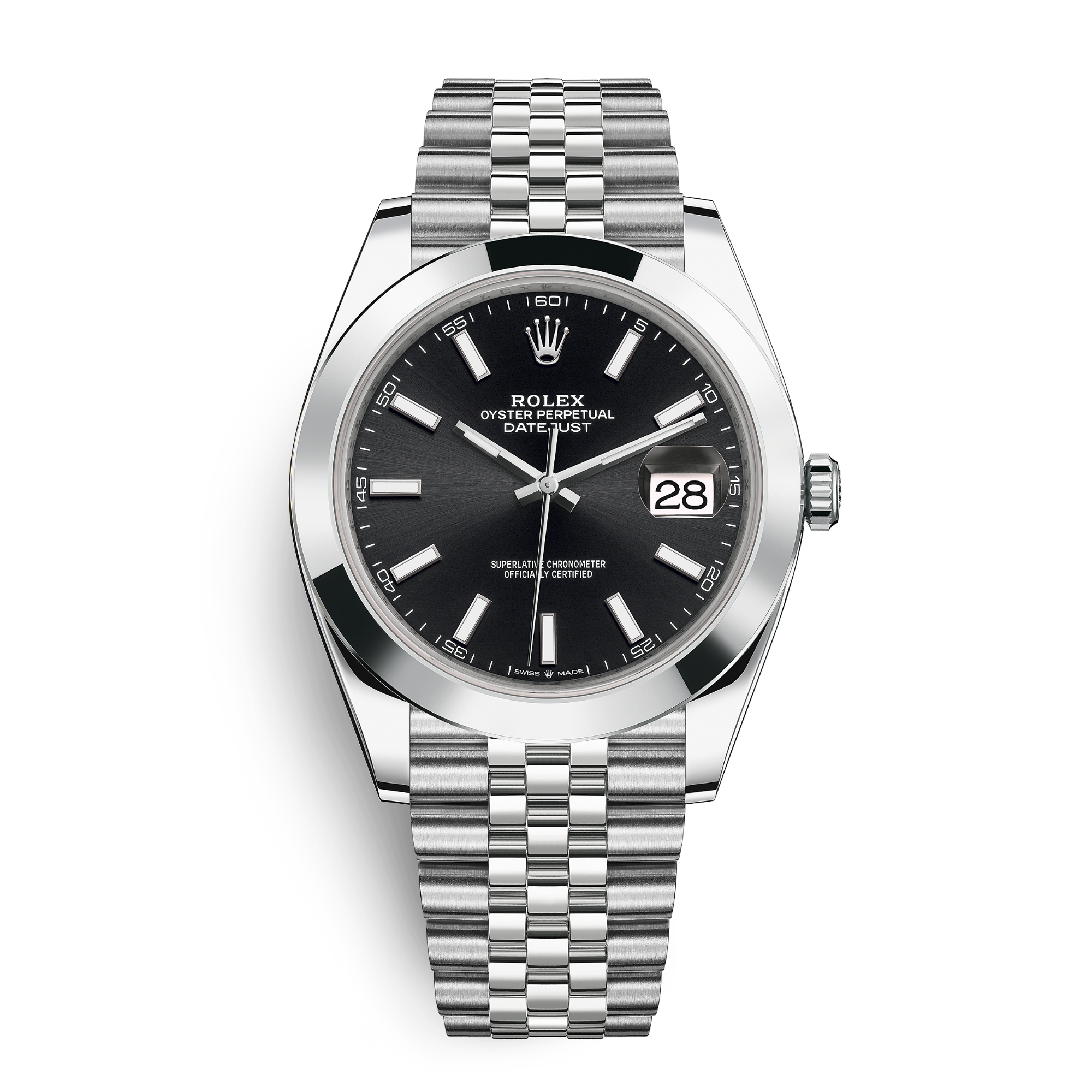 Datejust Steel Jubilee Black Dial 41mm Product Image