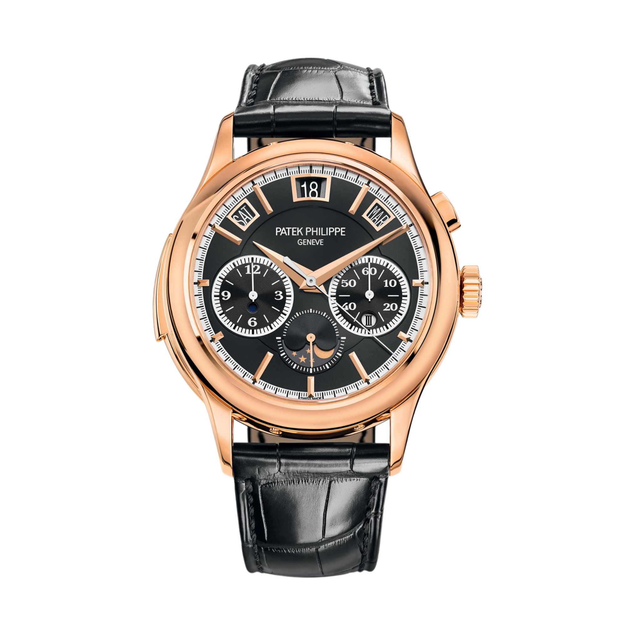 Grand Complications Minute Repeater Perpetual Calendar Chronograph Rose Gold Black Dial 42mm Product Image