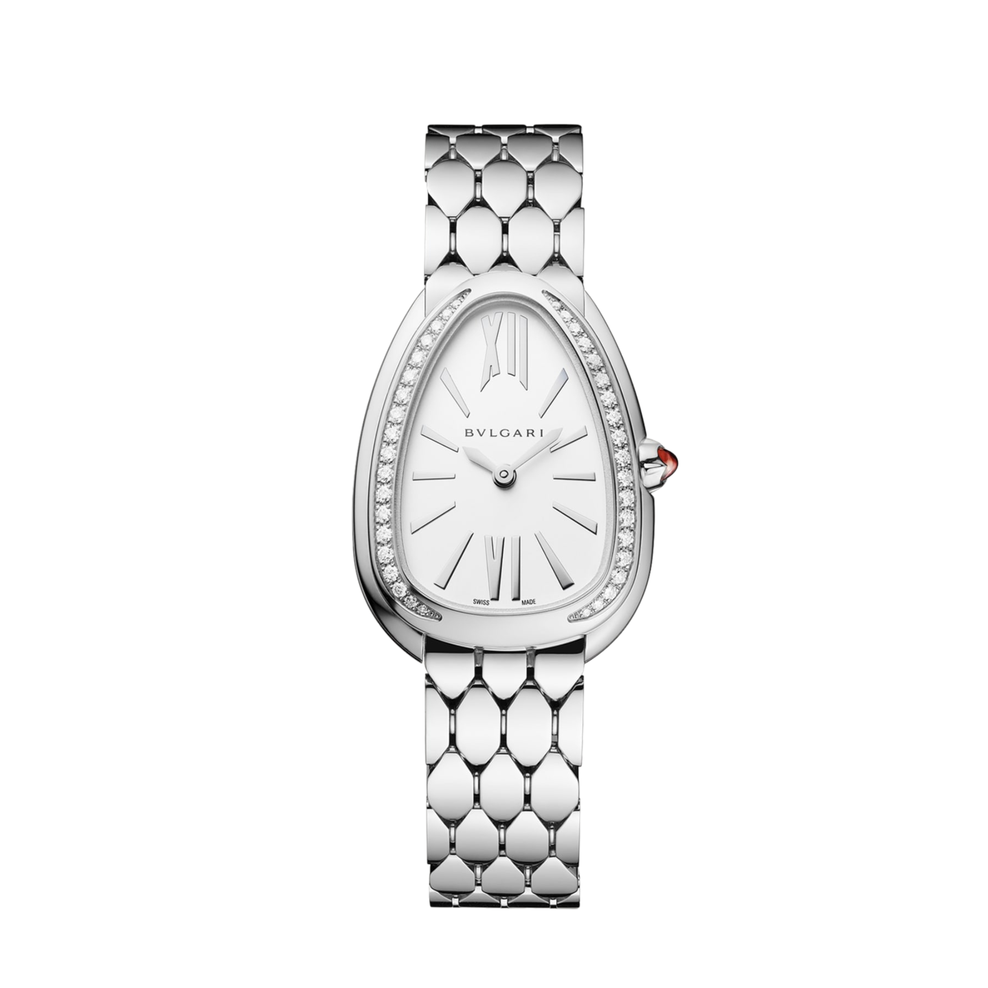 Serpenti Seduttori Steel Diamond White dial 33mm Product Image