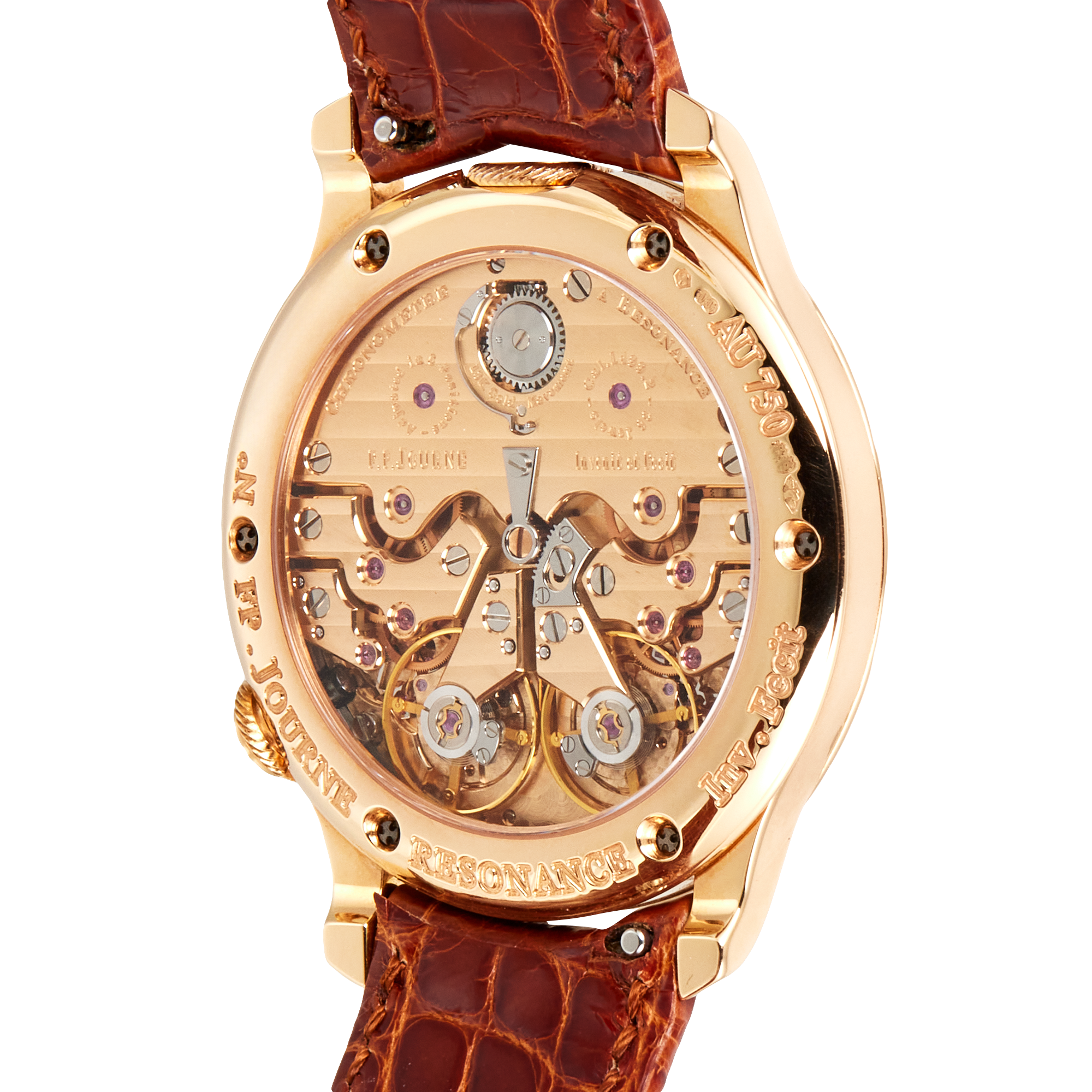 Chronomètre à Résonance Rose Gold White Dial 40mm Product Image 1