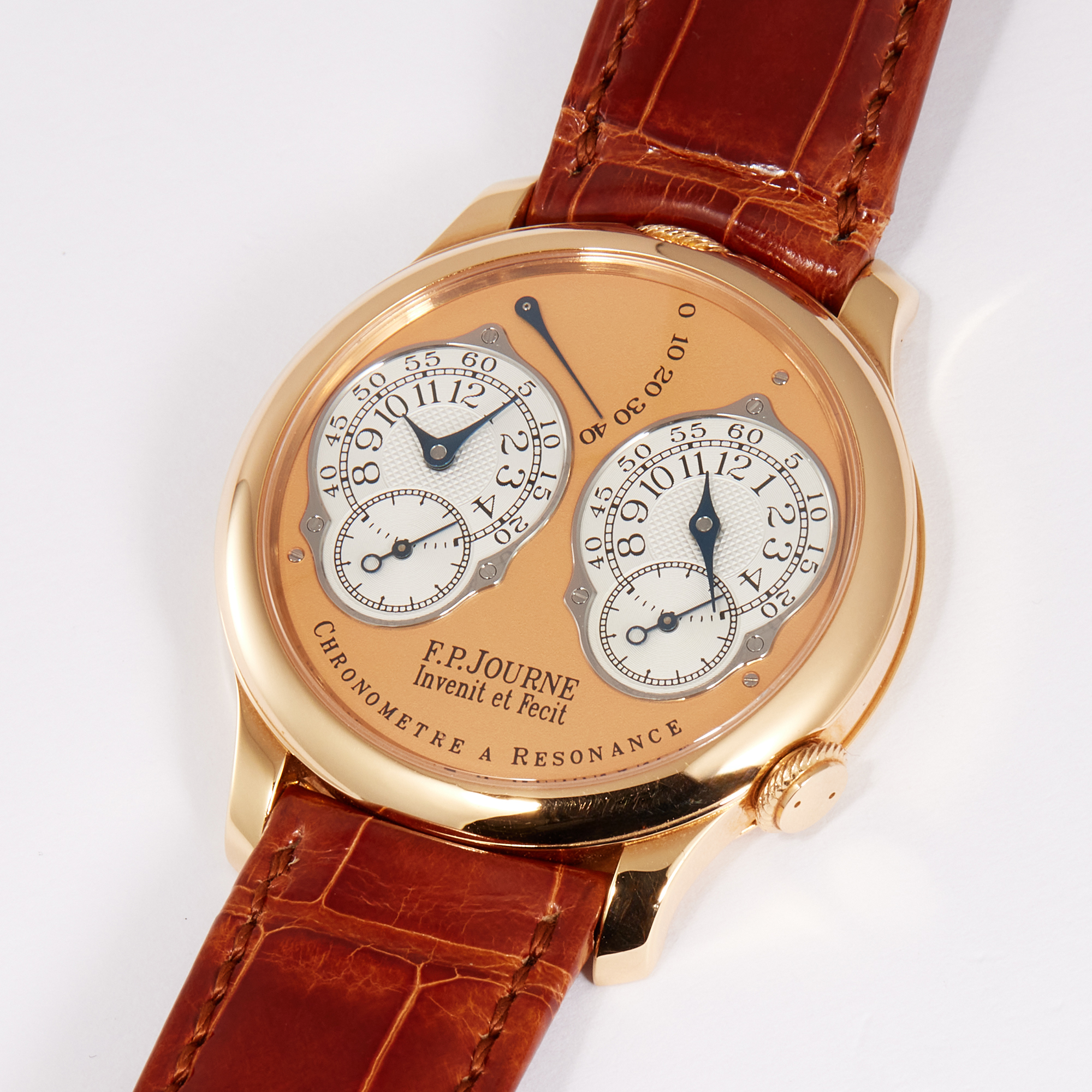 Chronomètre à Résonance Rose Gold White Dial 40mm Product Image 6