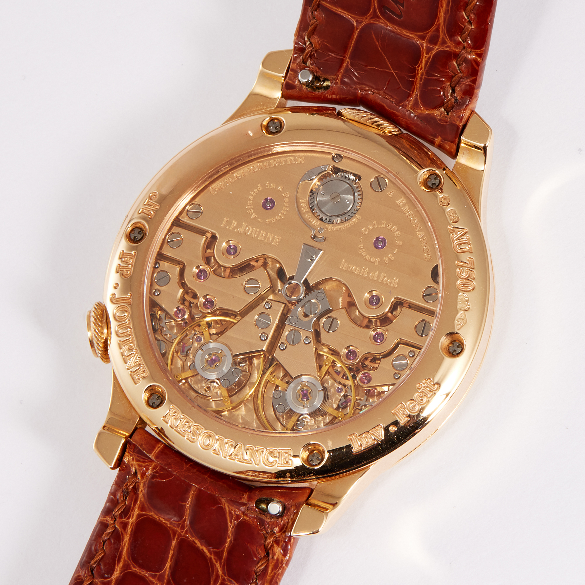 Chronomètre à Résonance Rose Gold White Dial 40mm Product Image 16